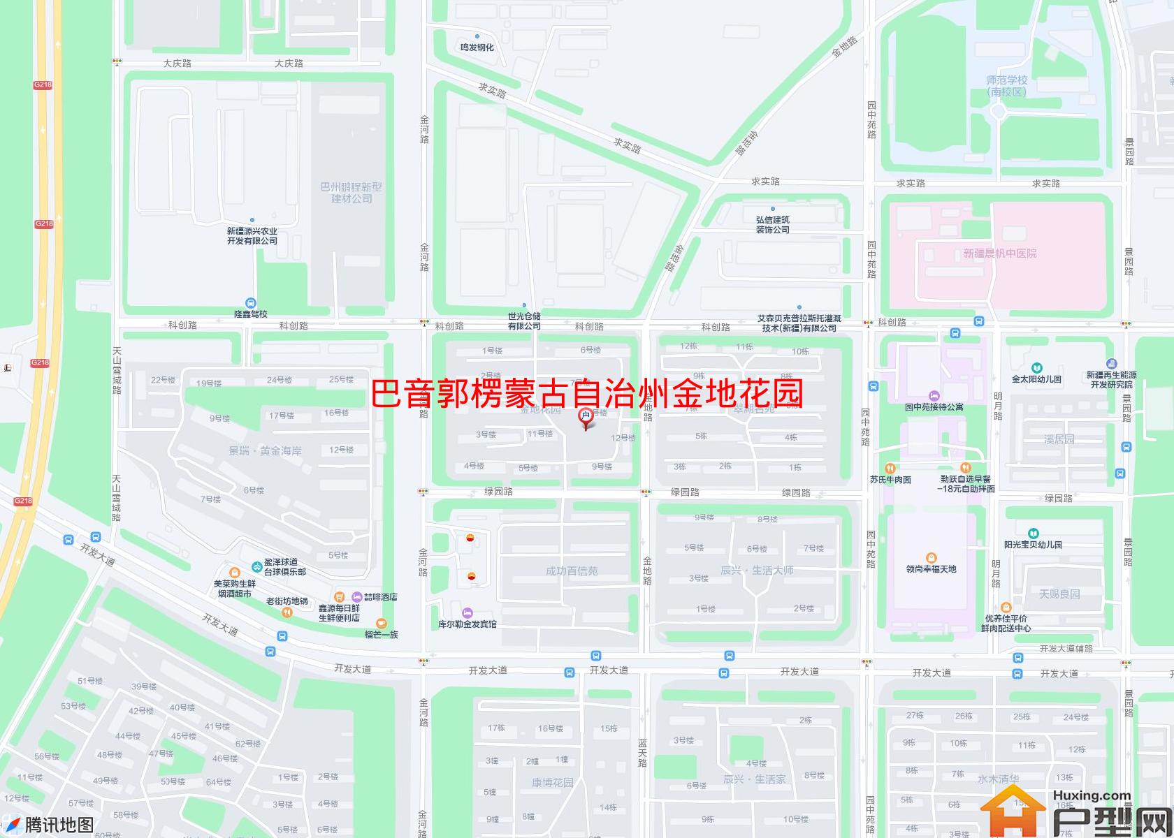 金地花园(绿园路2号)小区 - 户型网