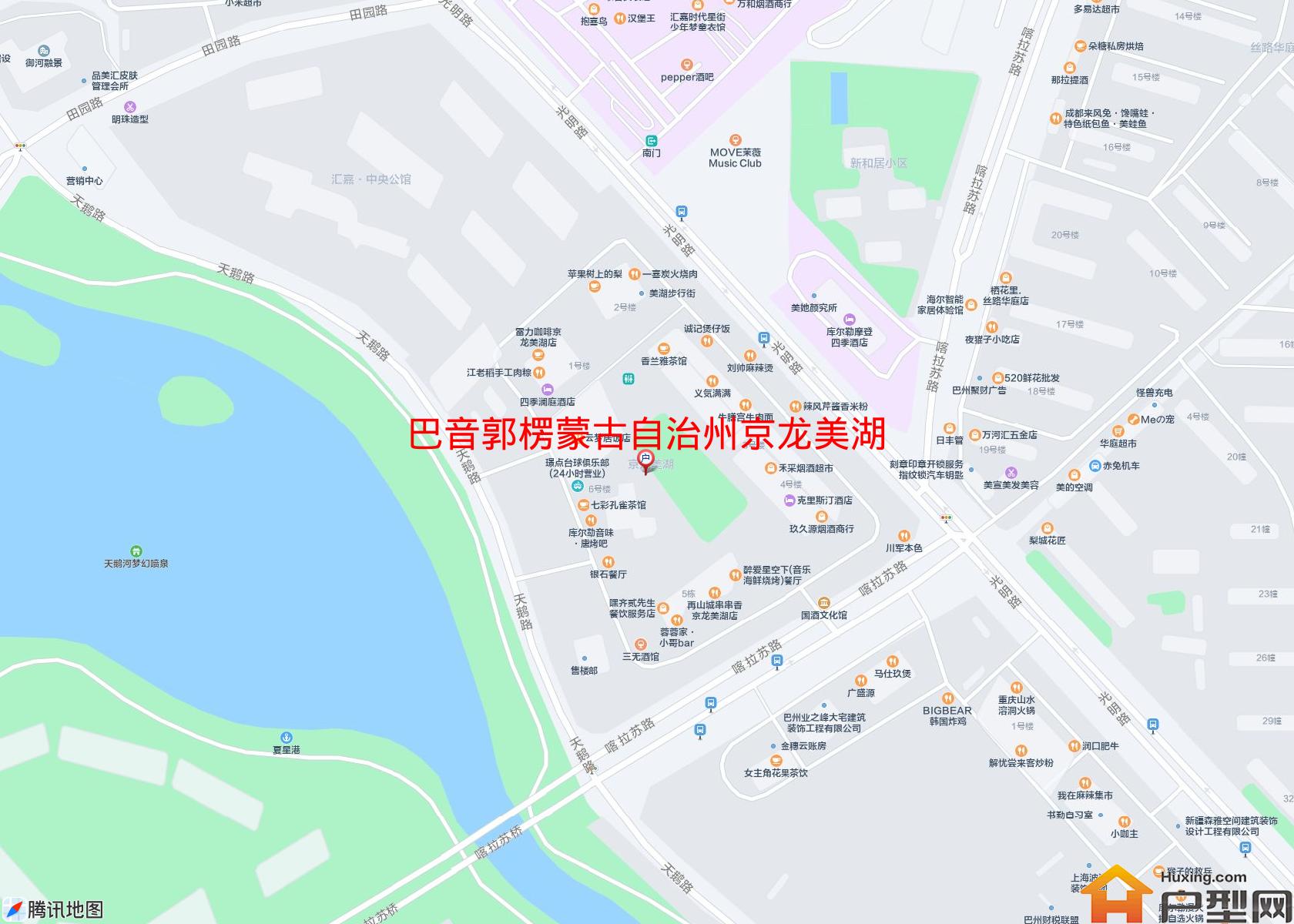 京龙美湖(天鹅路)小区 - 户型网