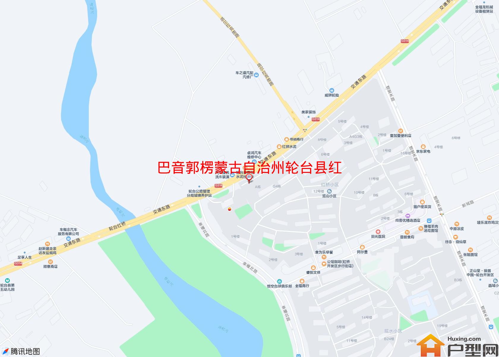 轮台县红桥小区小区 - 户型网