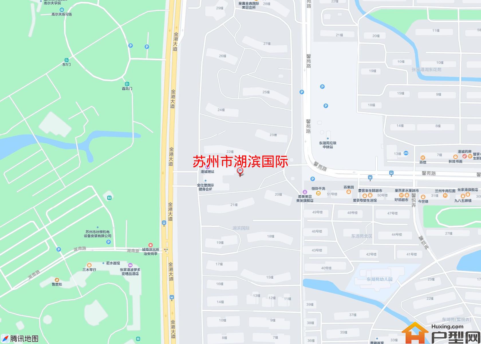 湖滨国际小区 - 户型网