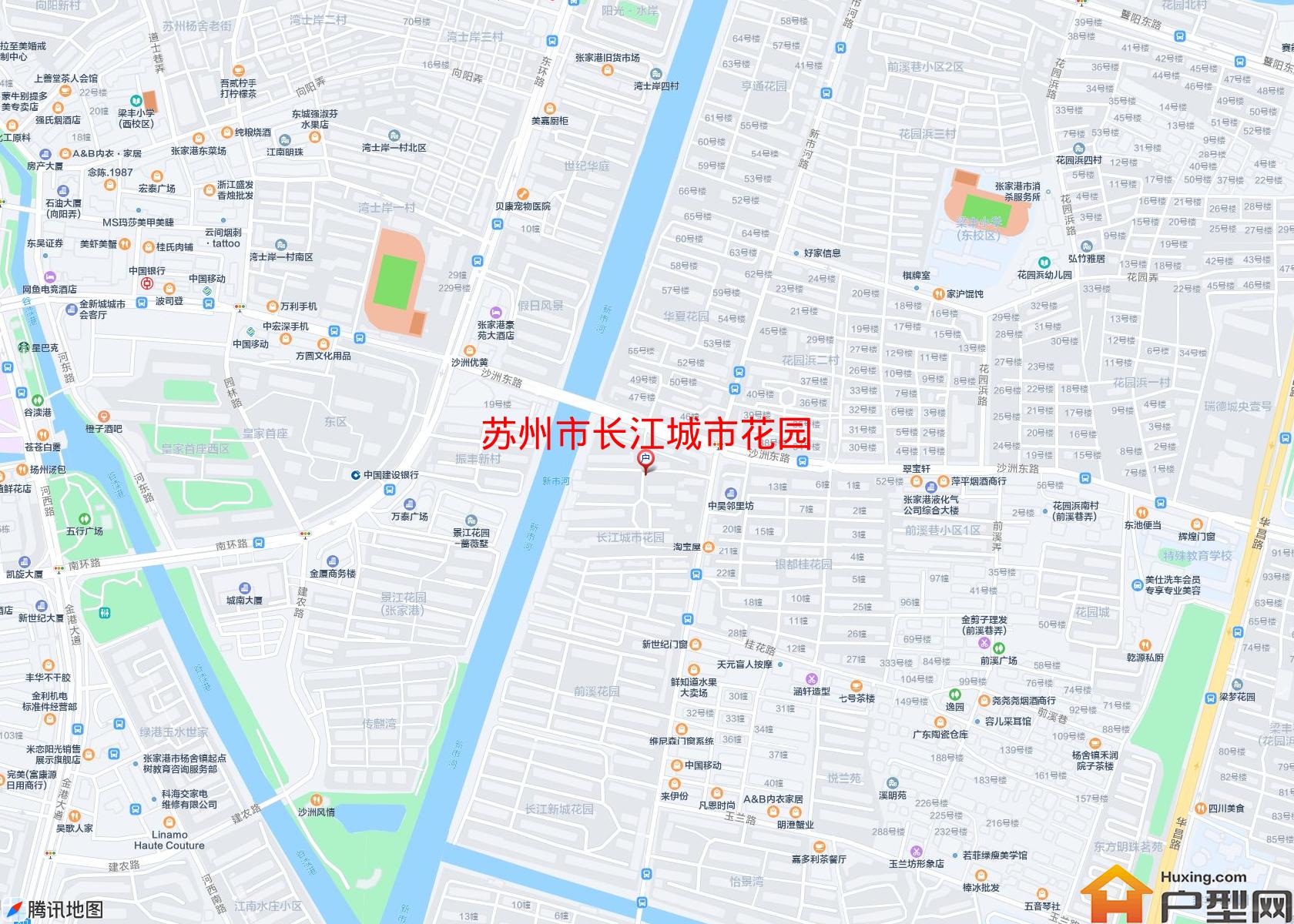 长江城市花园小区 - 户型网