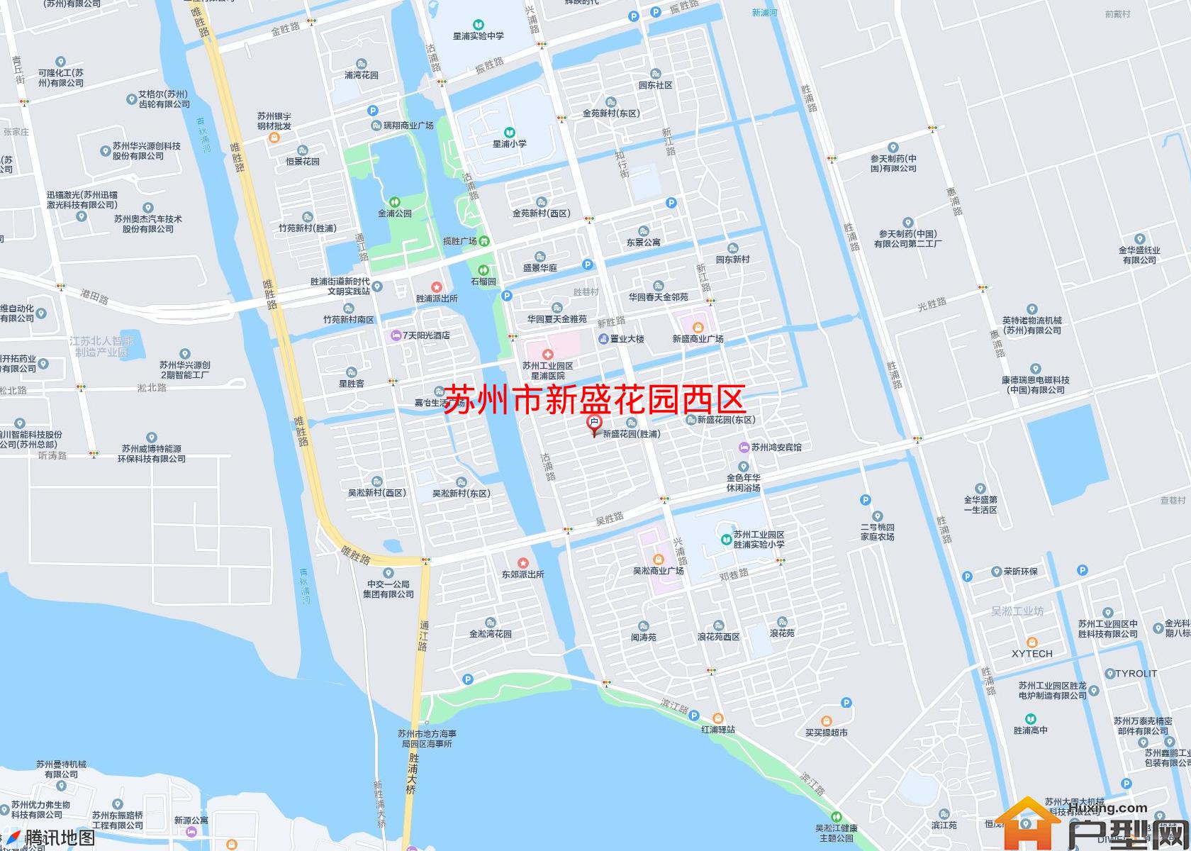 新盛花园西区小区 - 户型网