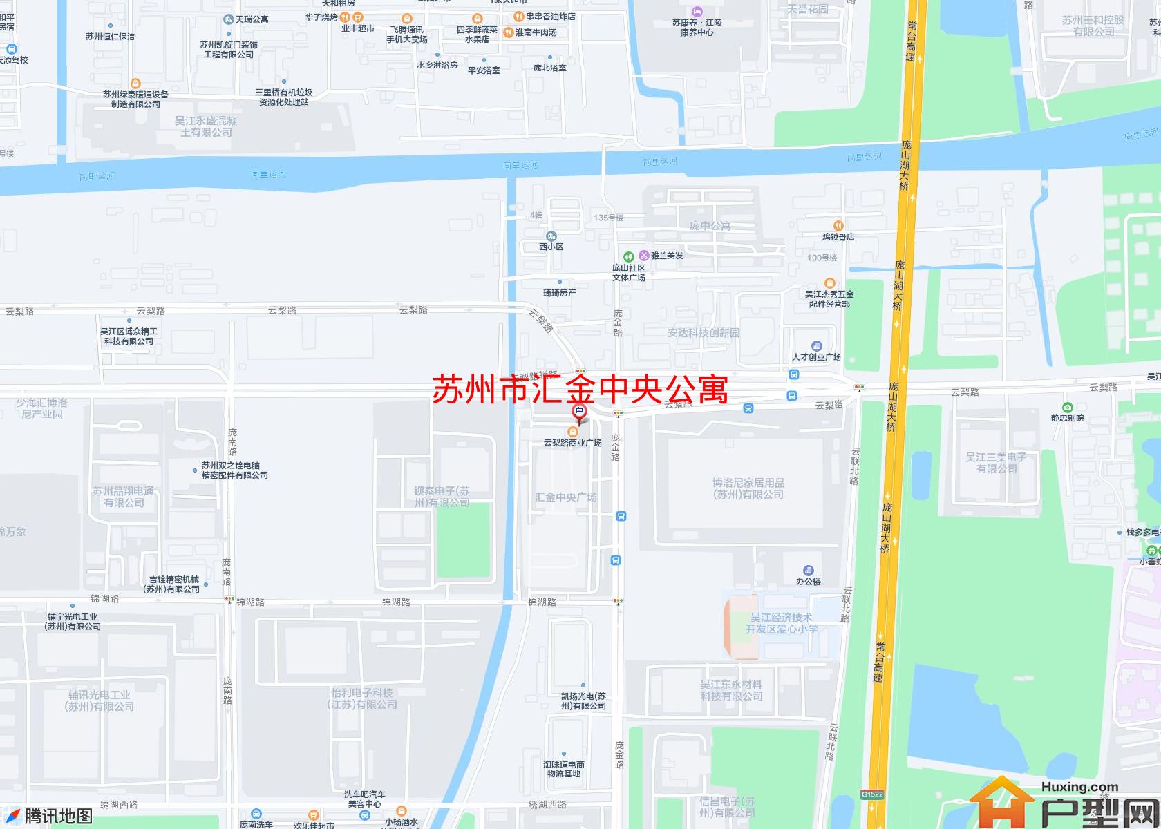 汇金中央公寓小区 - 户型网