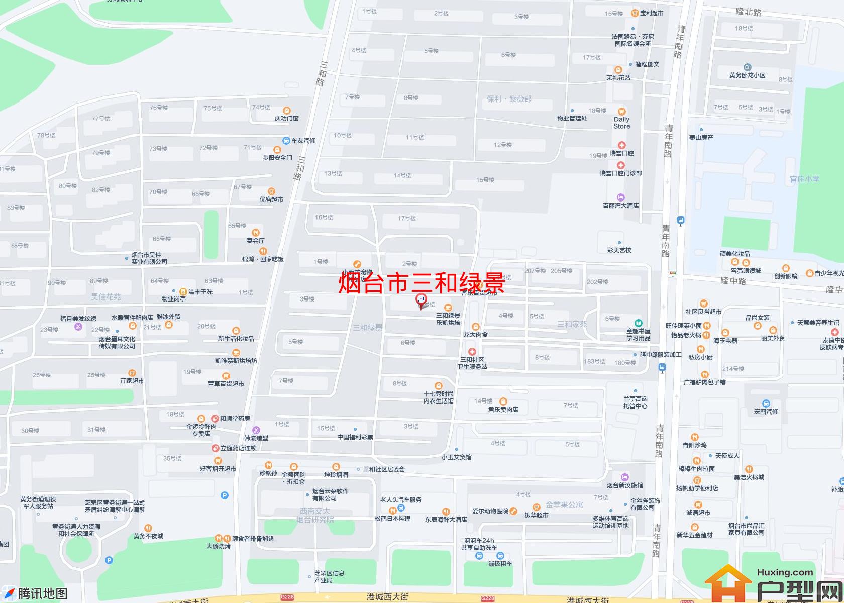 三和绿景小区 - 户型网