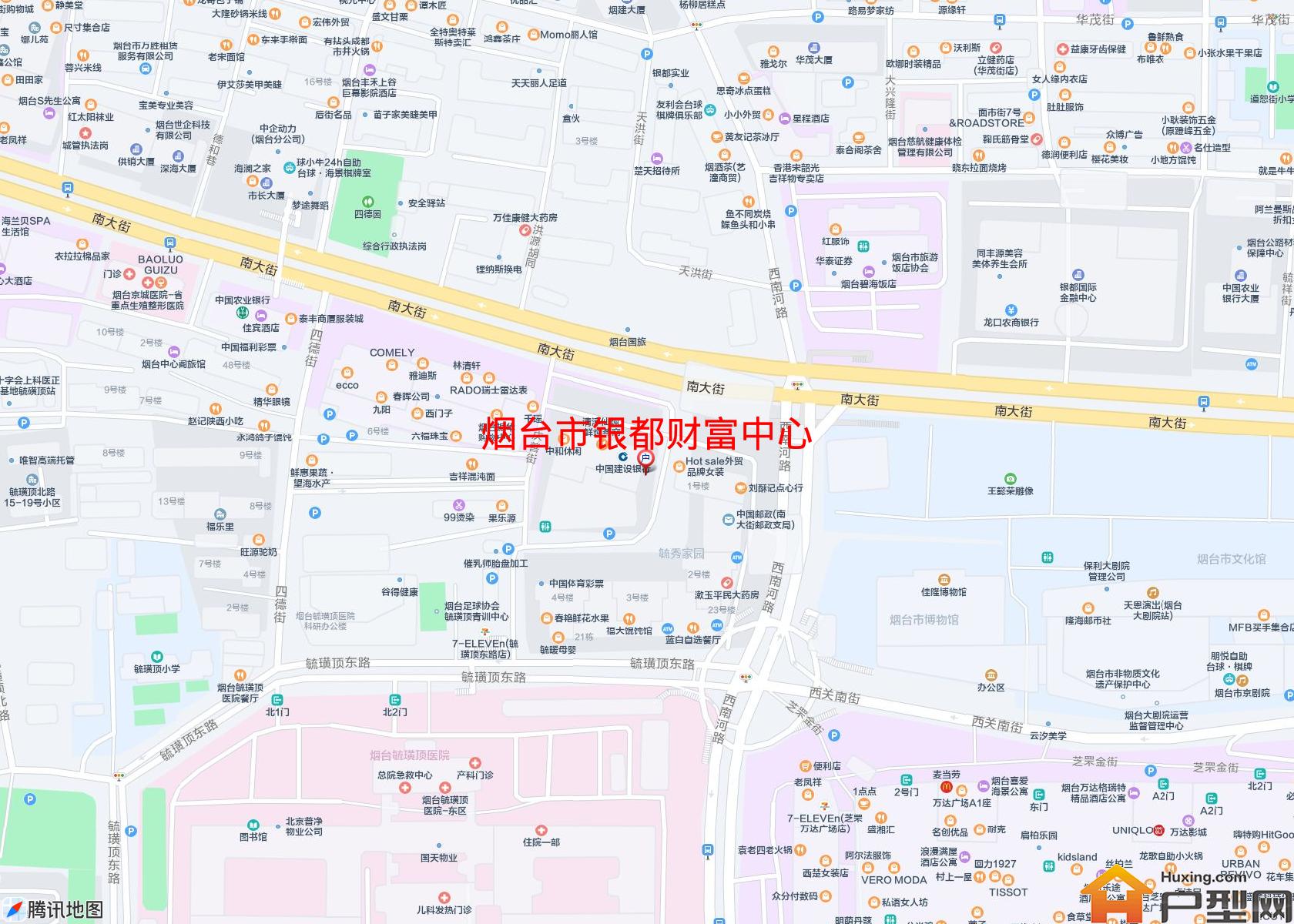 银都财富中心小区 - 户型网