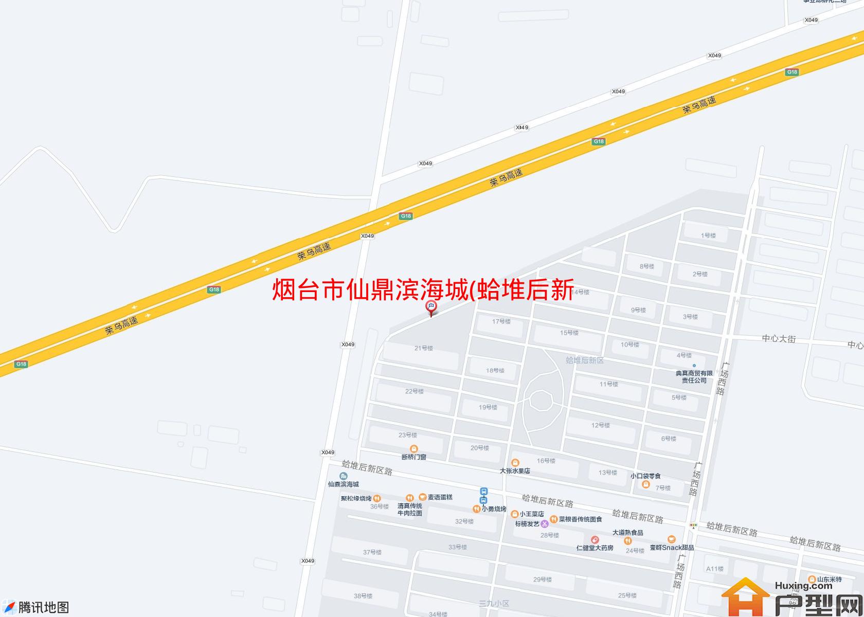 仙鼎滨海城(蛤堆后新区路)小区 - 户型网