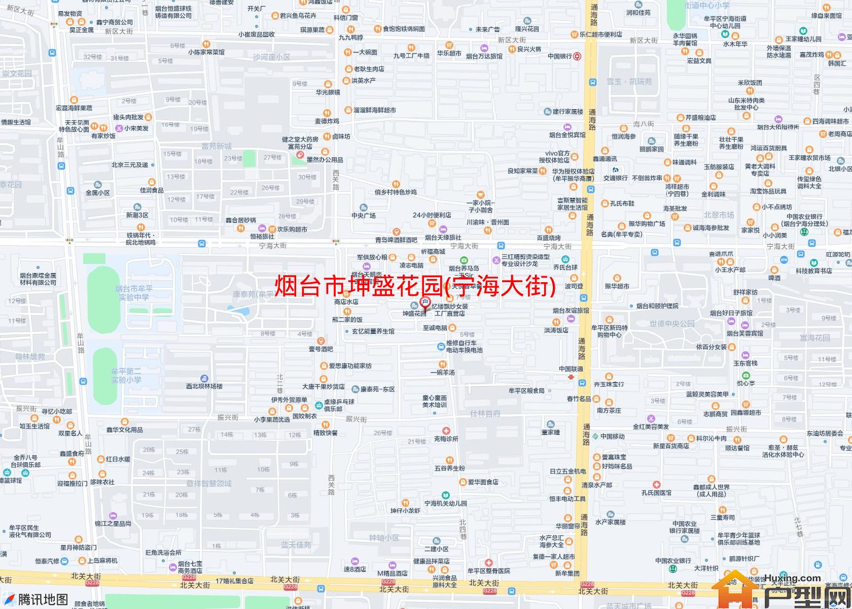 坤盛花园(宁海大街)小区 - 户型网