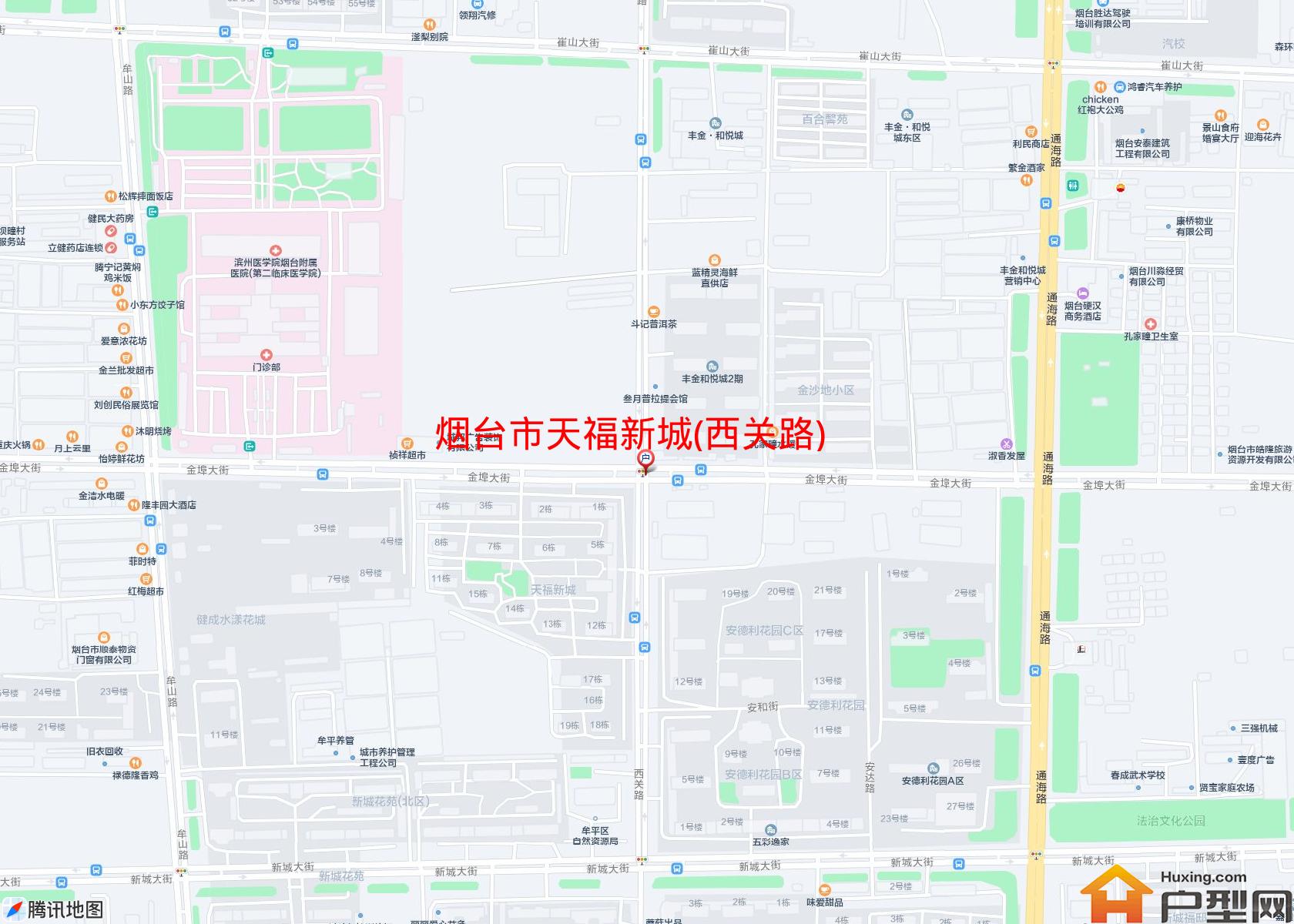 天福新城(西关路)小区 - 户型网