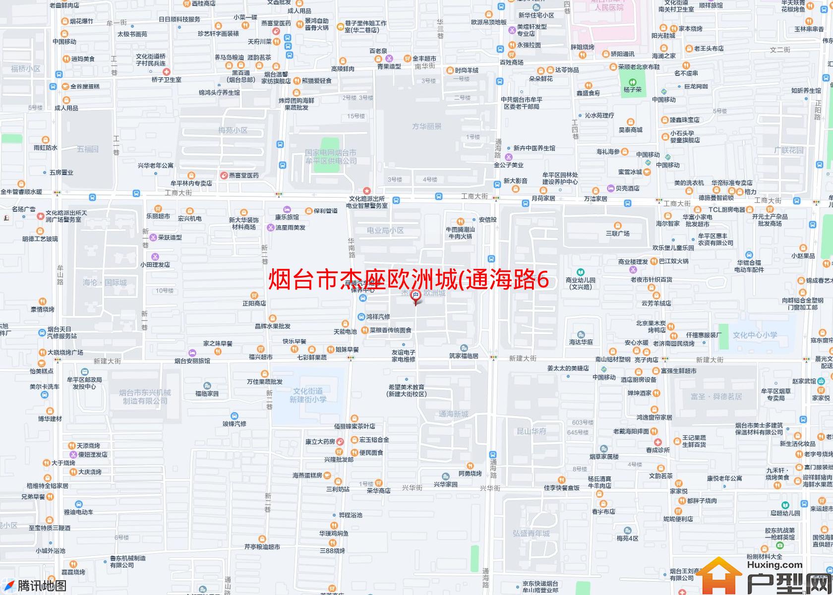 杰座欧洲城(通海路601号)小区 - 户型网