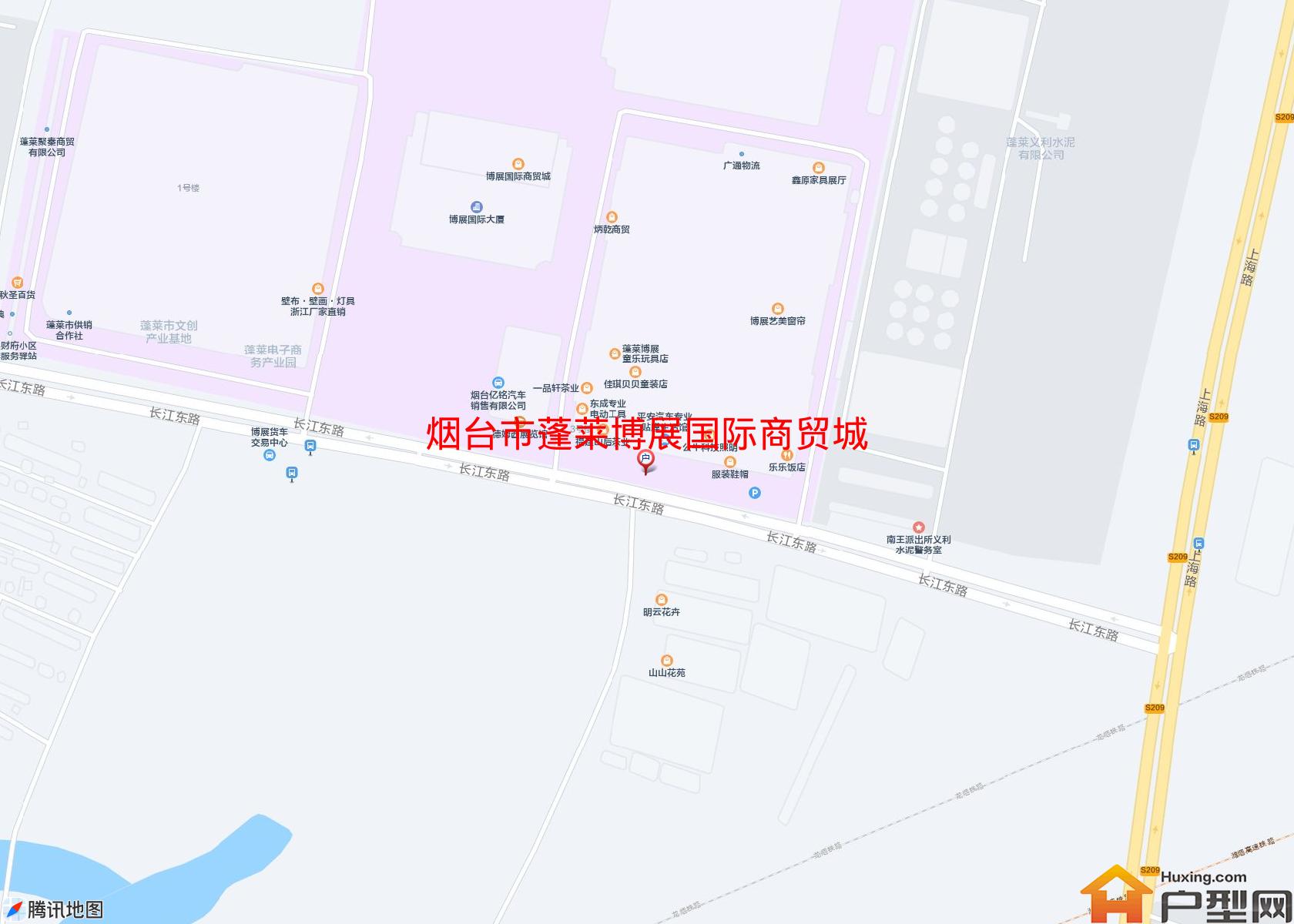 蓬莱博展国际商贸城小区 - 户型网
