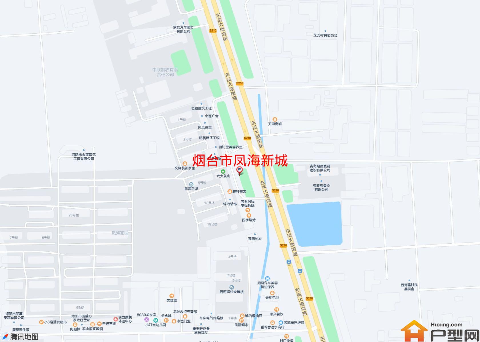 凤海新城小区 - 户型网