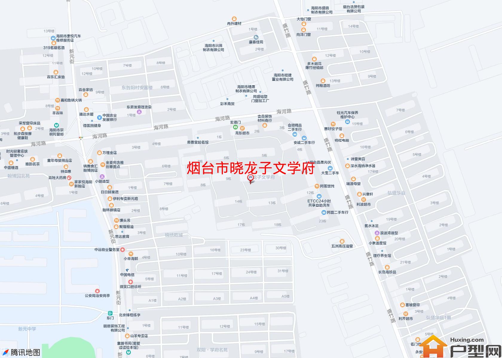 晓龙子文学府小区 - 户型网
