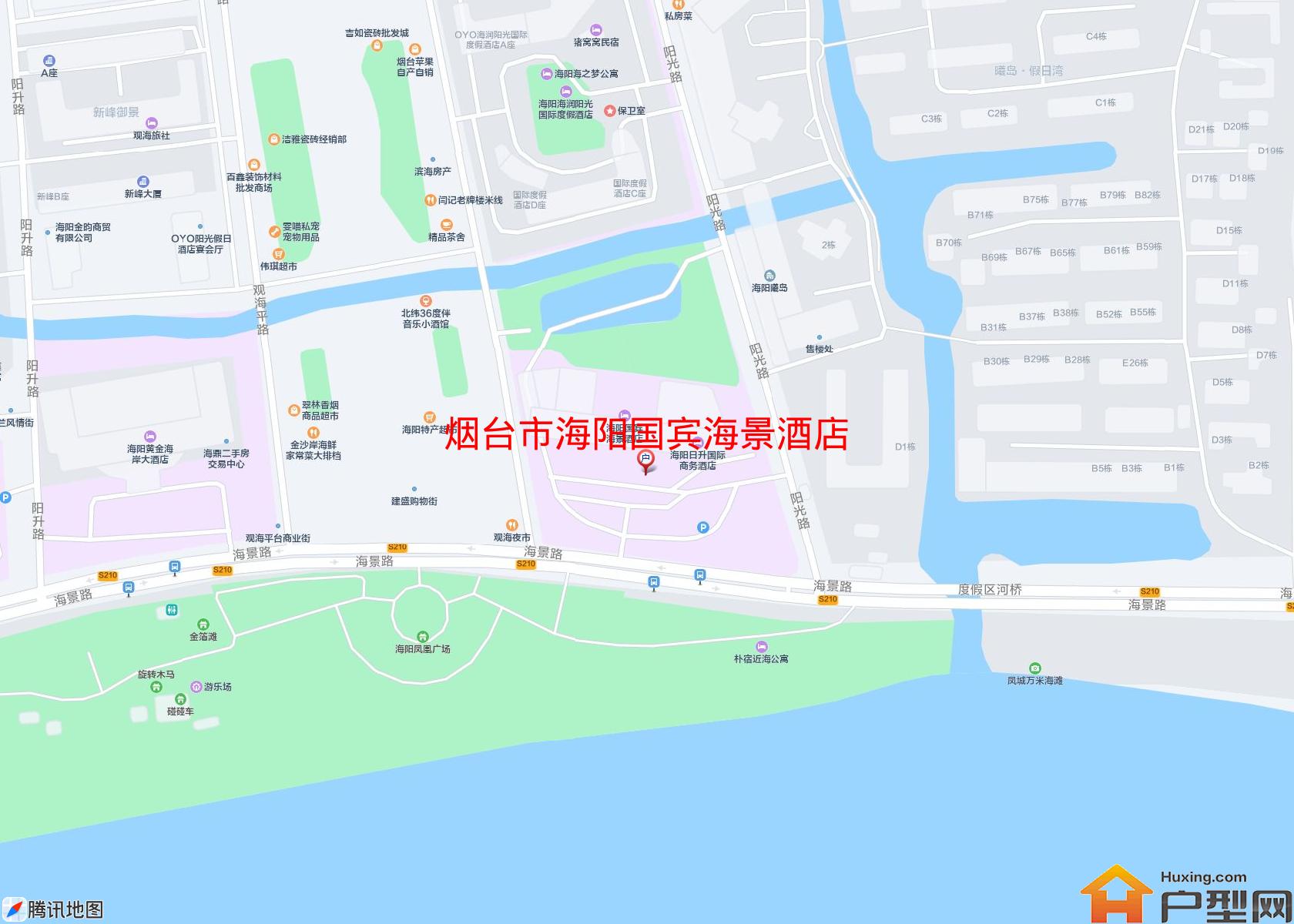 海阳国宾海景酒店小区 - 户型网