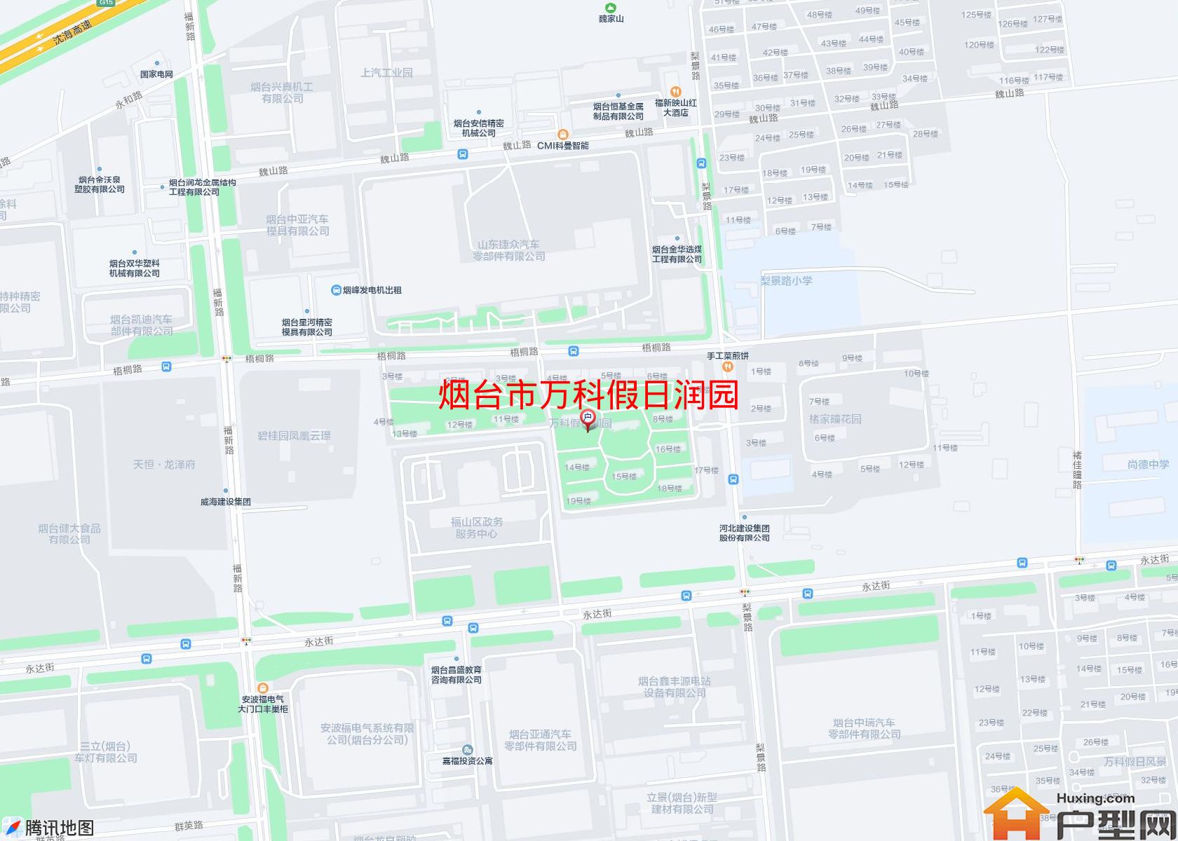 万科假日润园小区 - 户型网