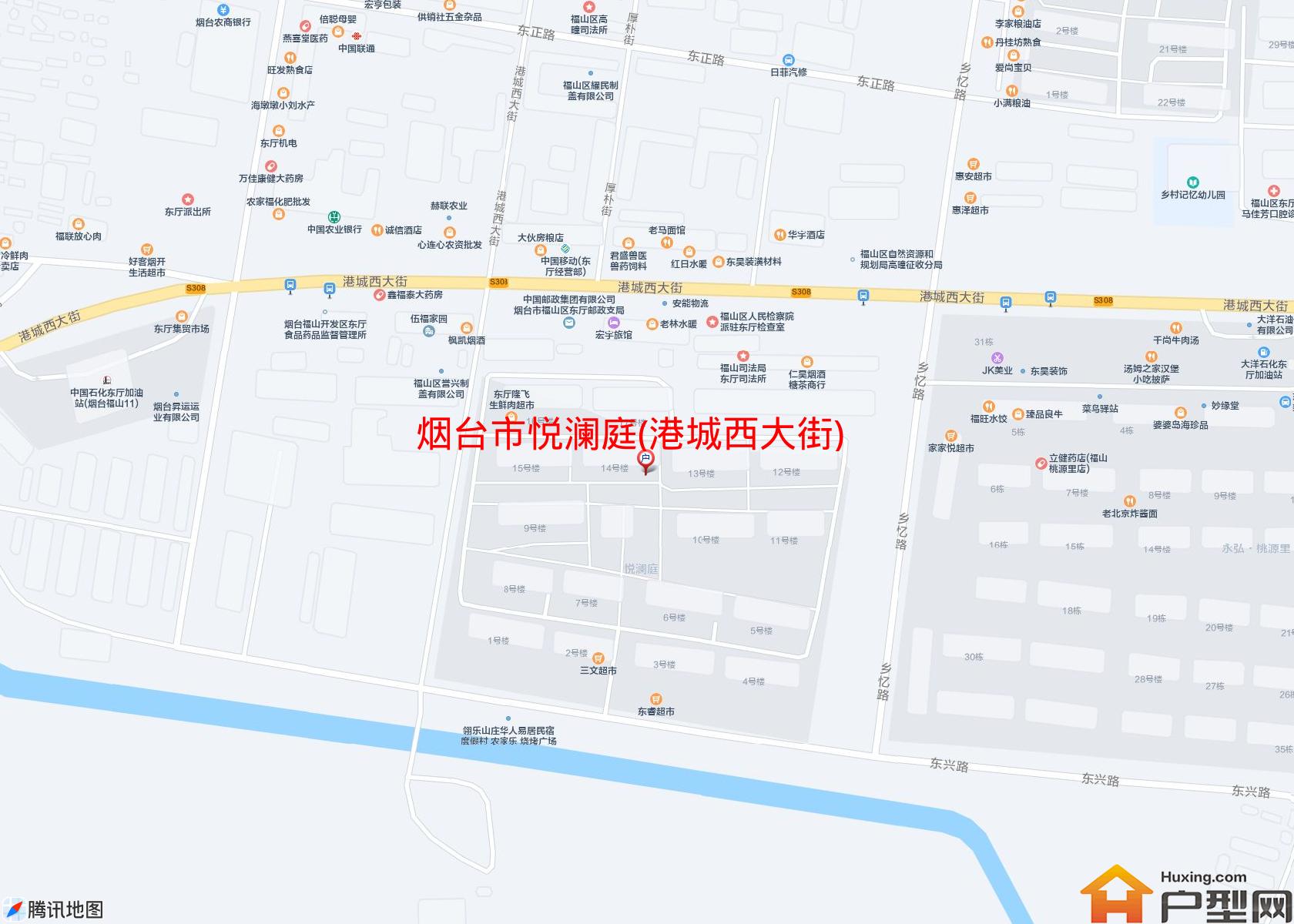 悦澜庭(港城西大街)小区 - 户型网