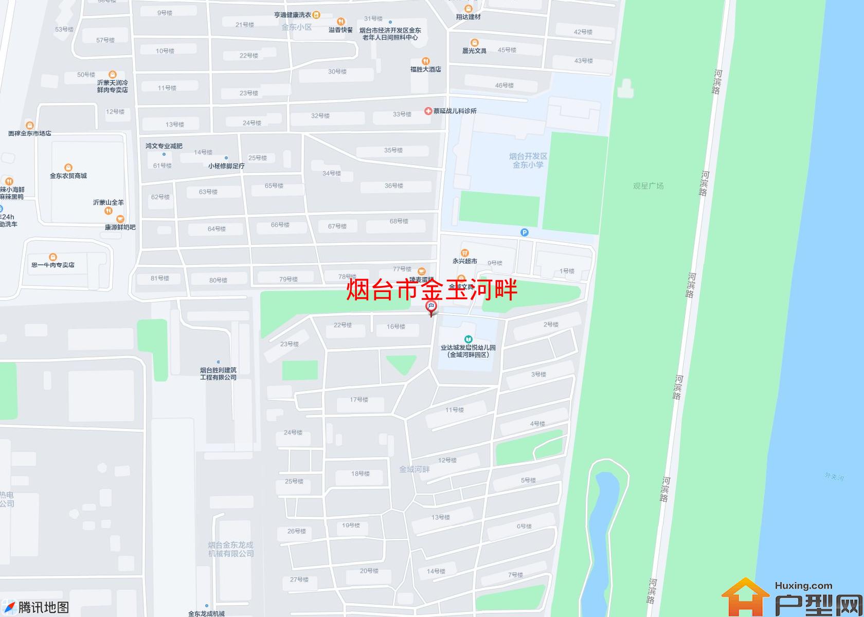 金玉河畔小区 - 户型网