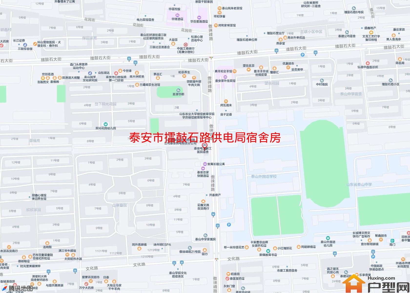 擂鼓石路供电局宿舍房小区 - 户型网