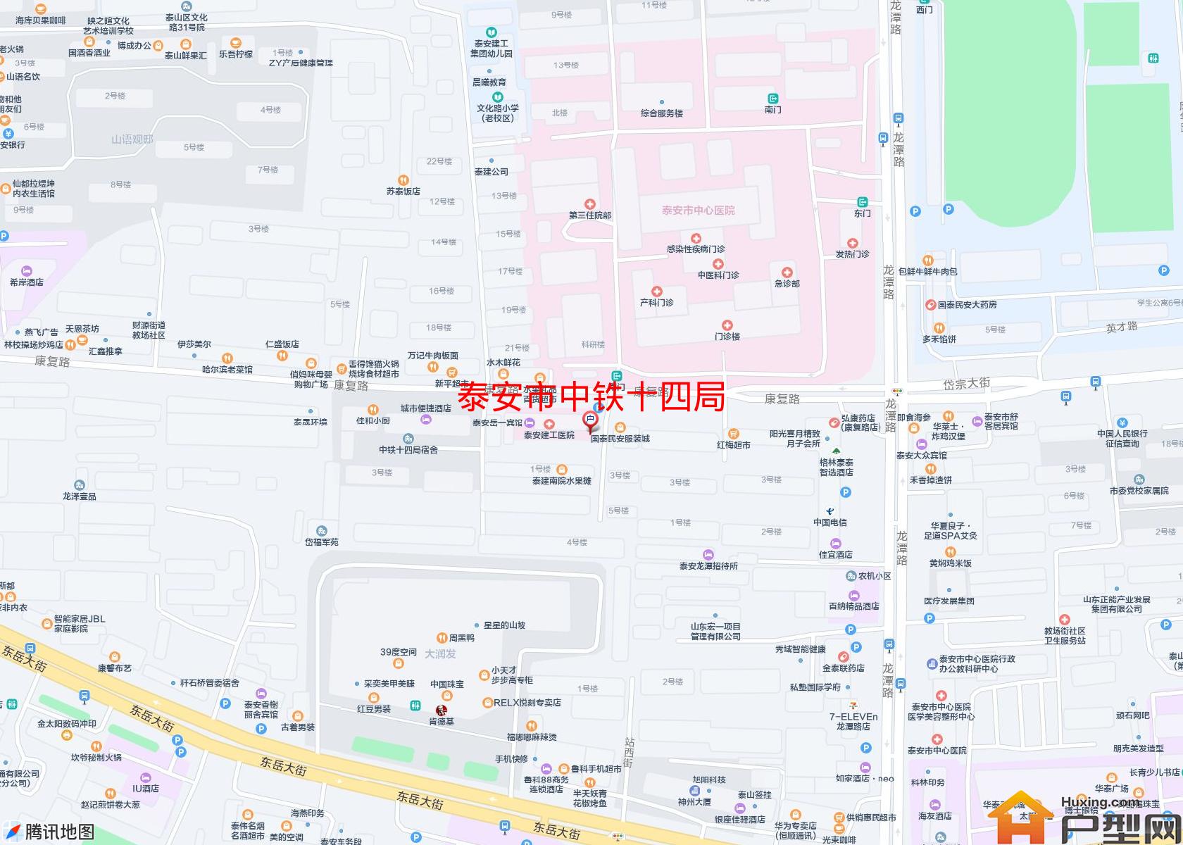 中铁十四局小区 - 户型网