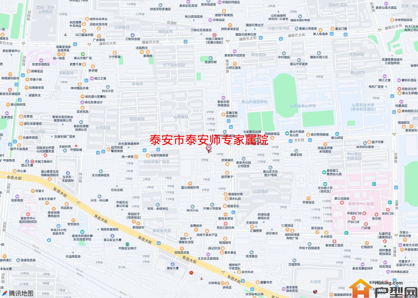 泰安师专家属院小区 - 户型网