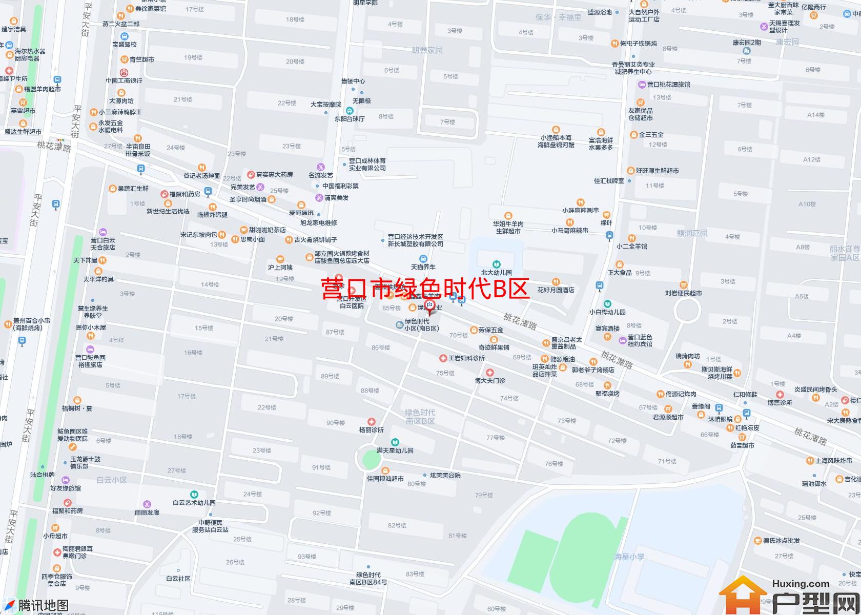 绿色时代B区小区 - 户型网
