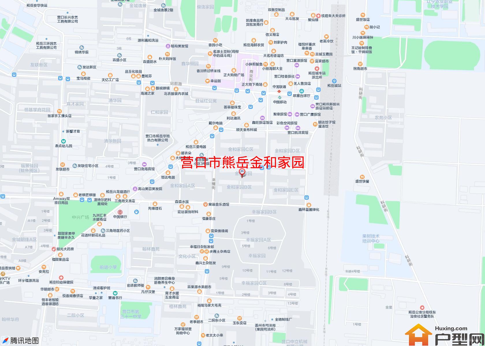 熊岳金和家园小区 - 户型网