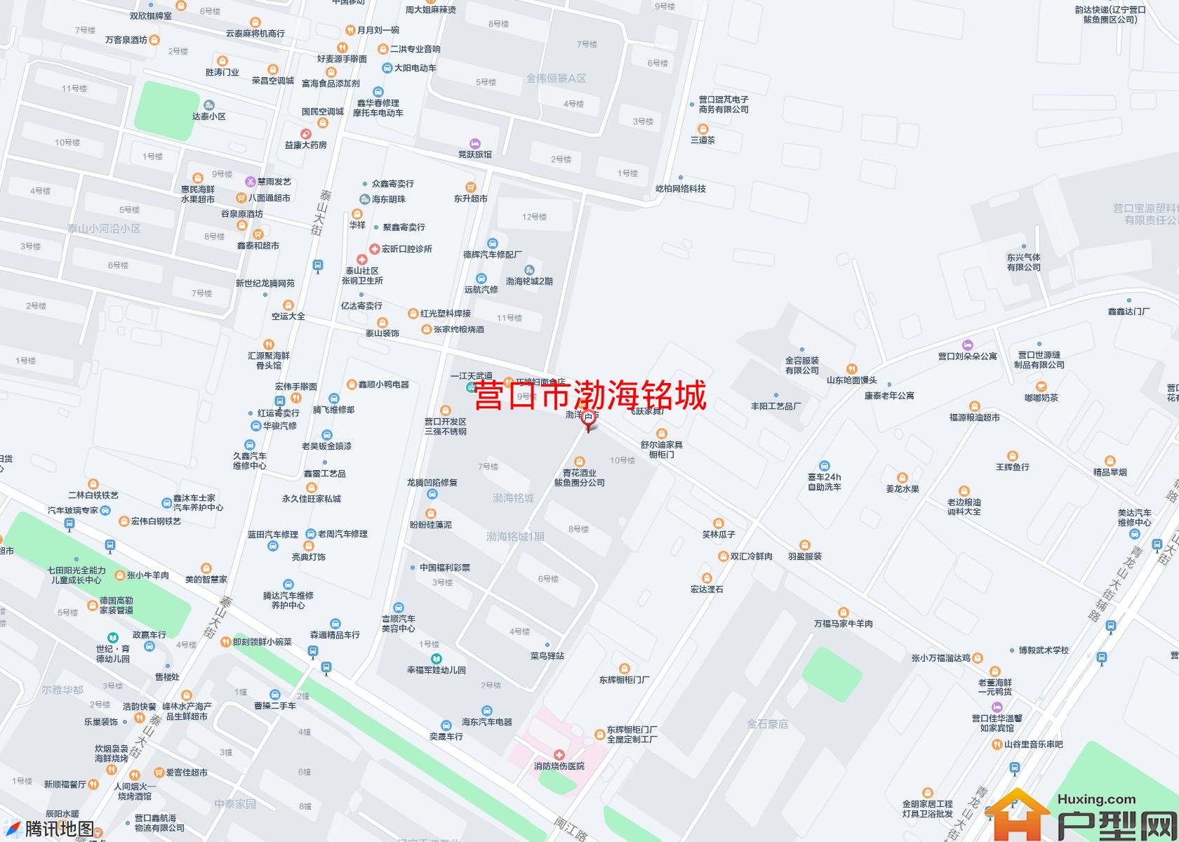 渤海铭城小区 - 户型网