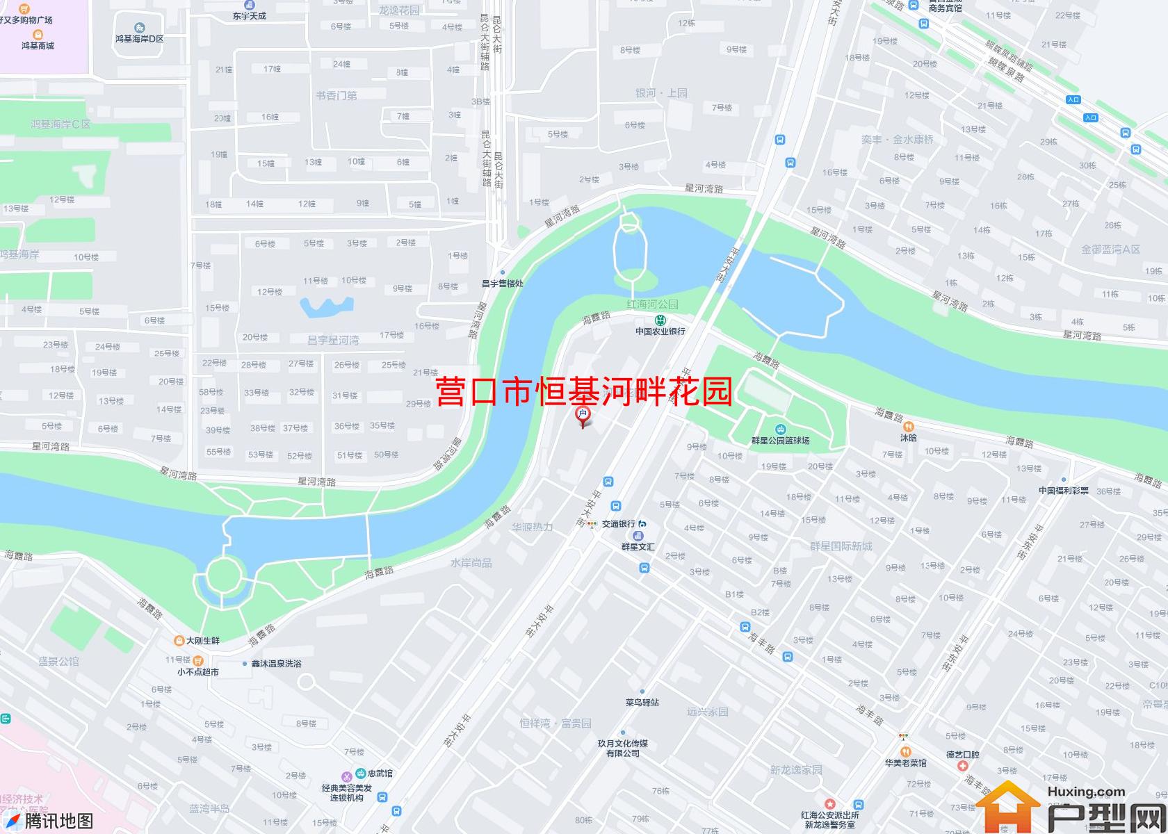 恒基河畔花园小区 - 户型网