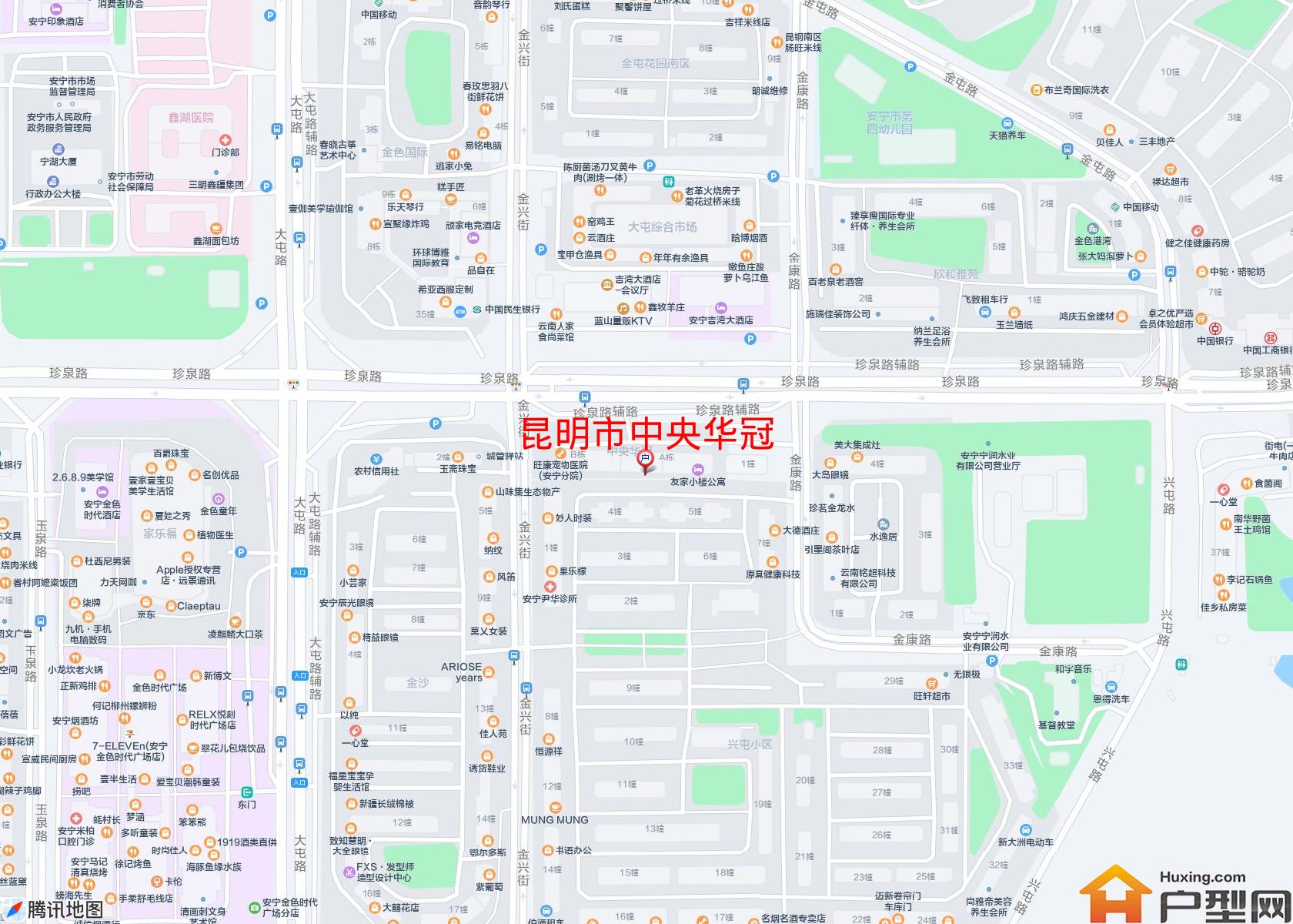 中央华冠小区 - 户型网