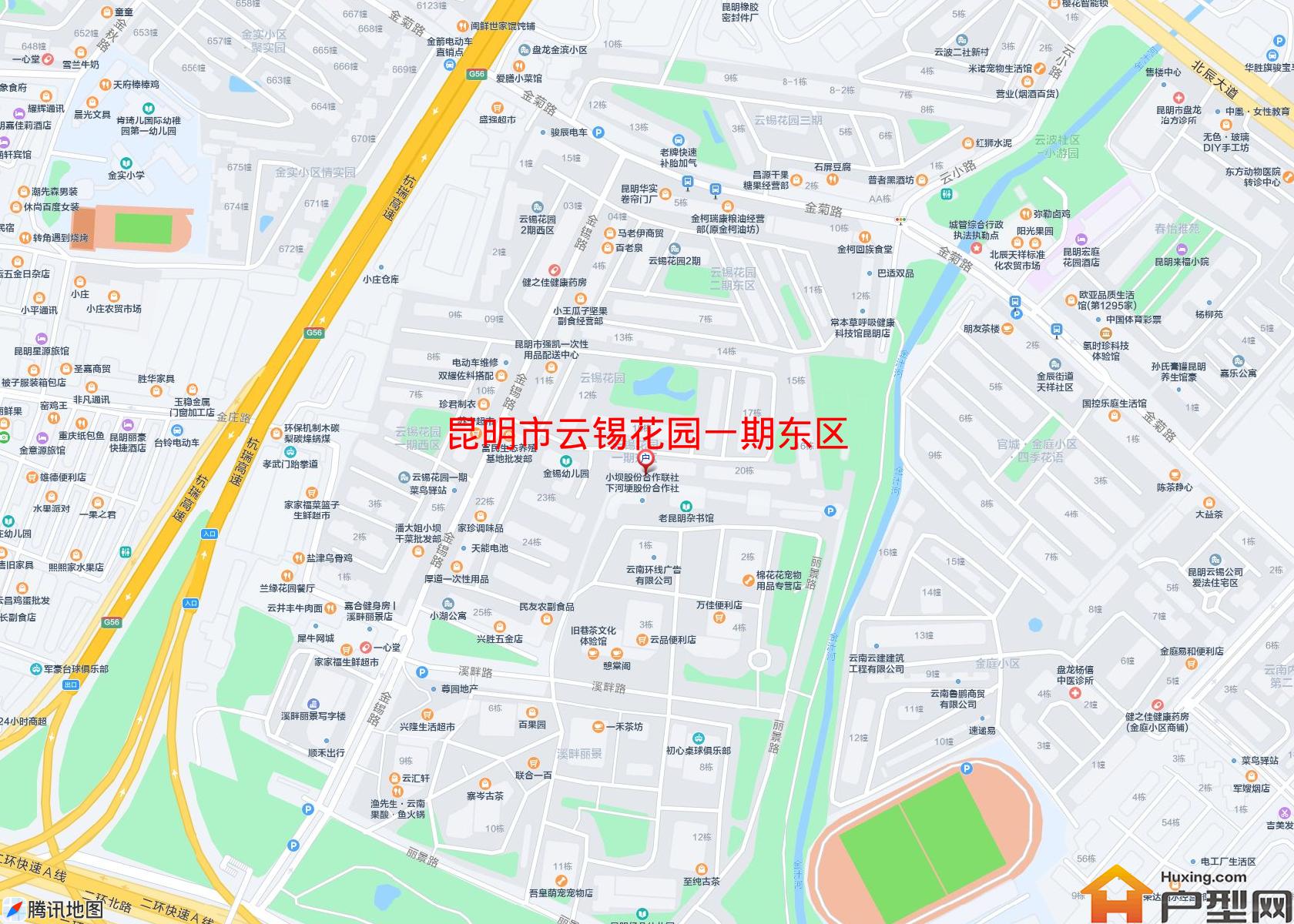 云锡花园一期东区小区 - 户型网 云锡花园一期东区小区 - 户型网