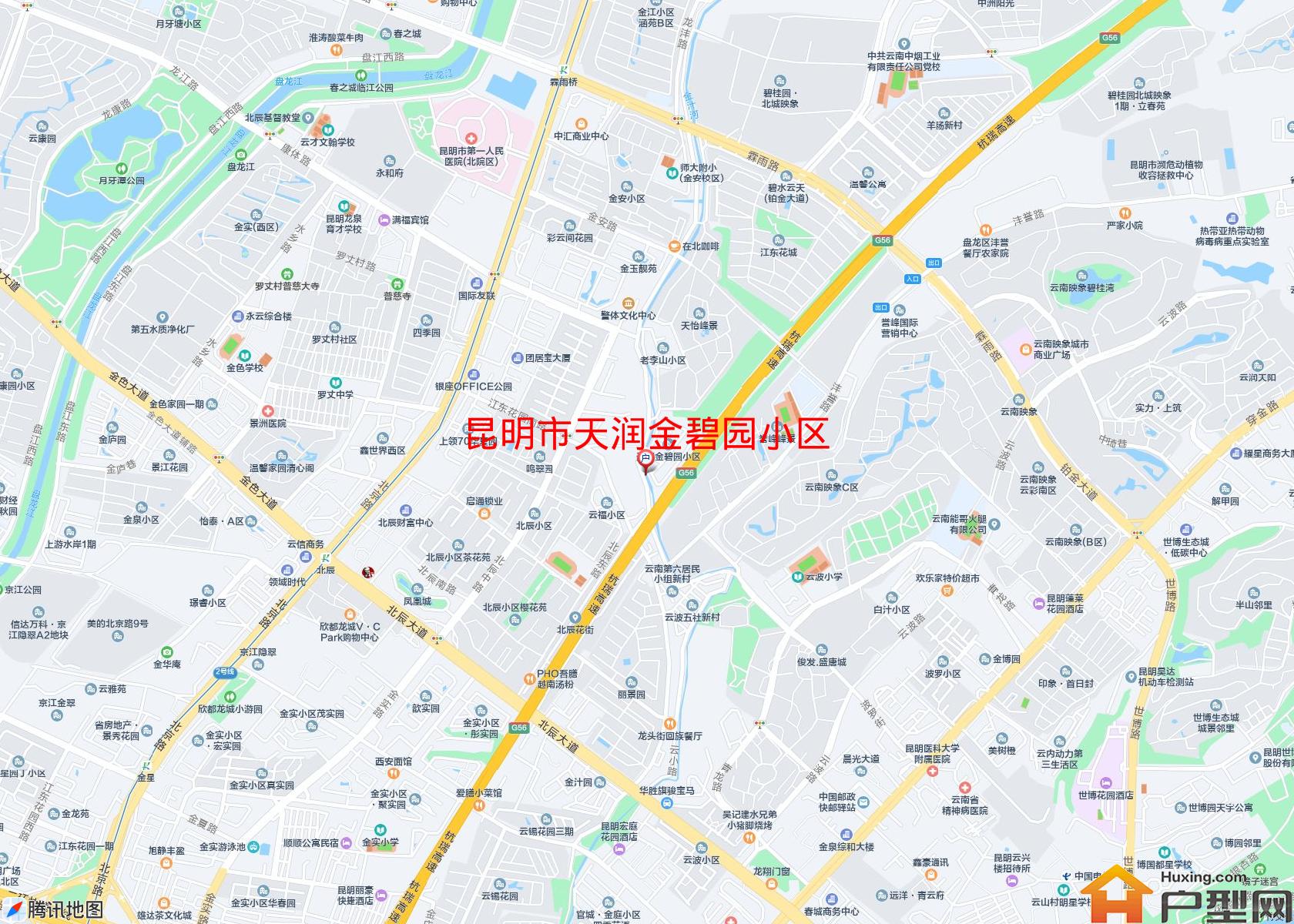 天润金碧园小区小区 - 户型网