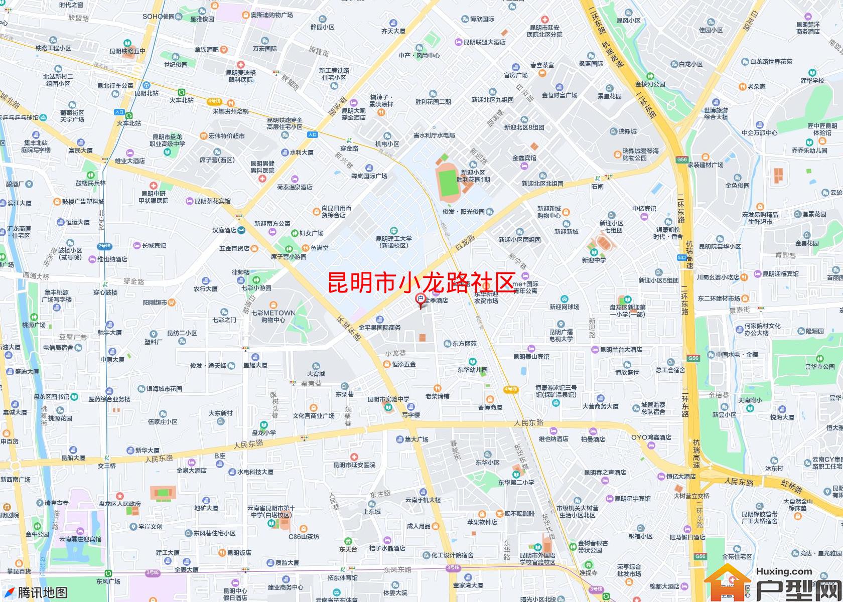 小龙路社区小区 - 户型网