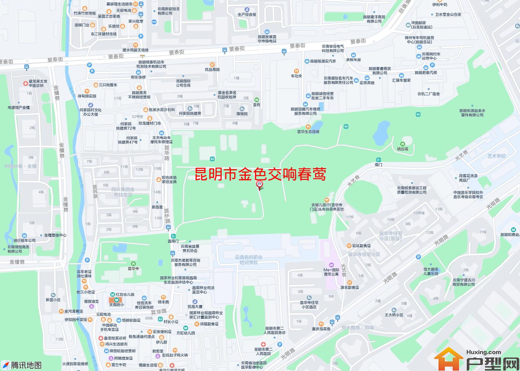 金色交响春莺小区 - 户型网