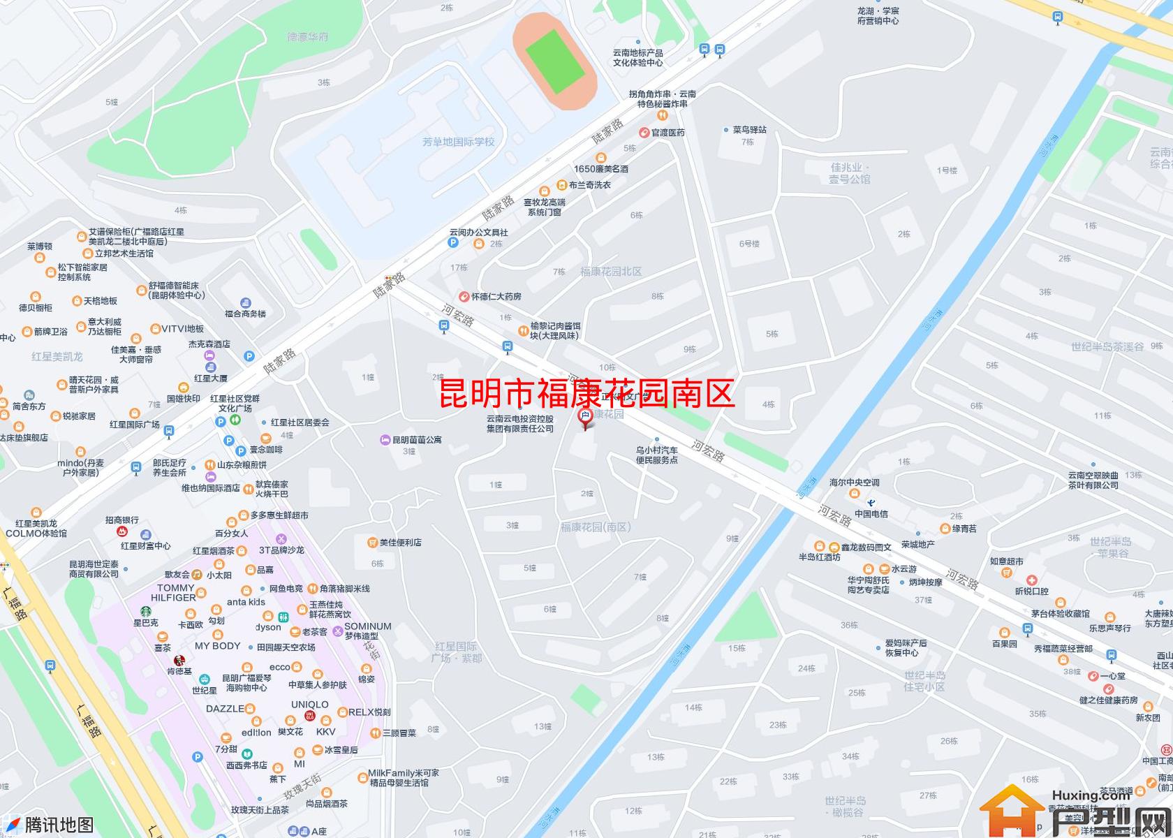 福康花园南区小区 - 户型网