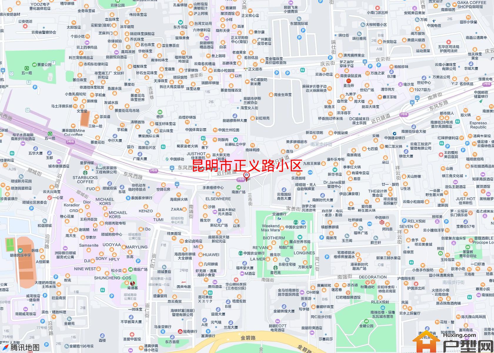 正义路小区小区 - 户型网