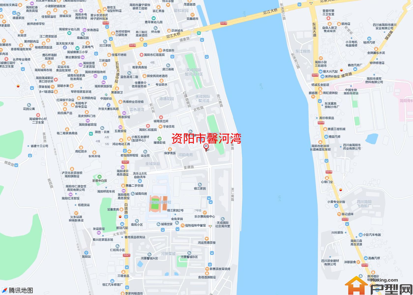 馨河湾小区 - 户型网