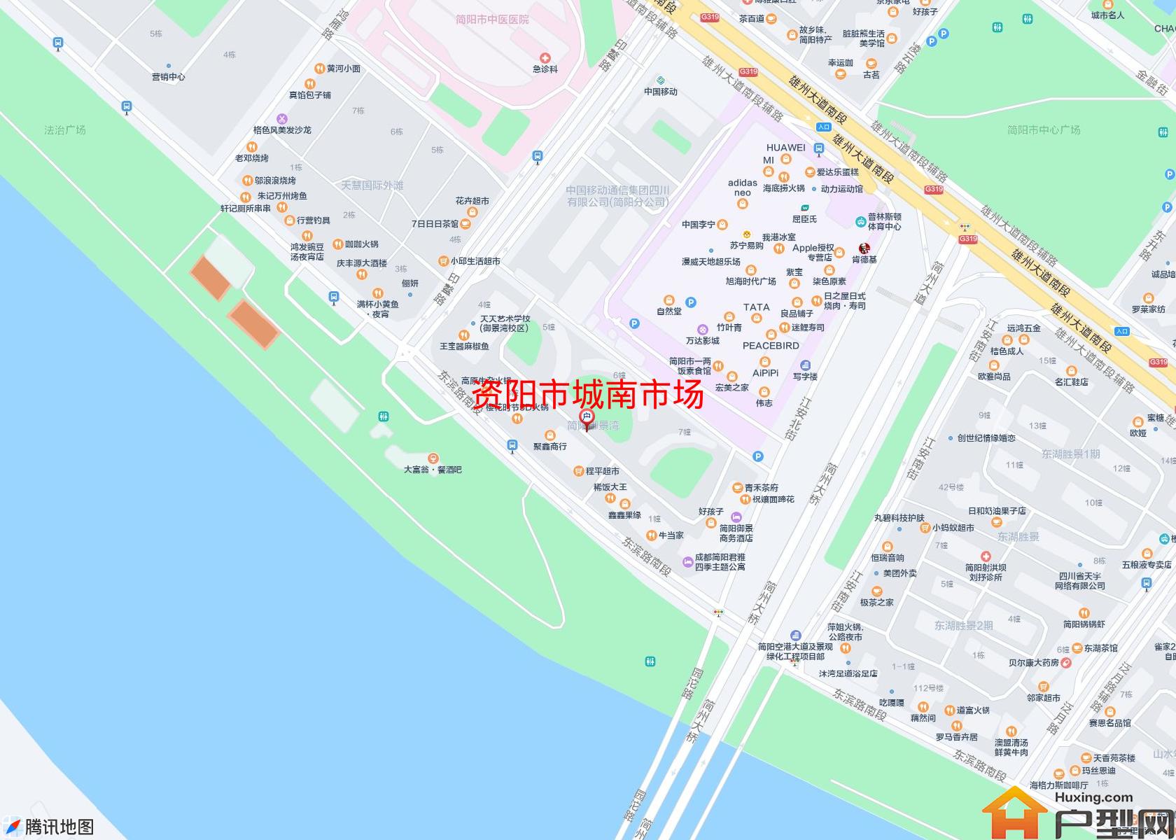 城南市场小区 - 户型网