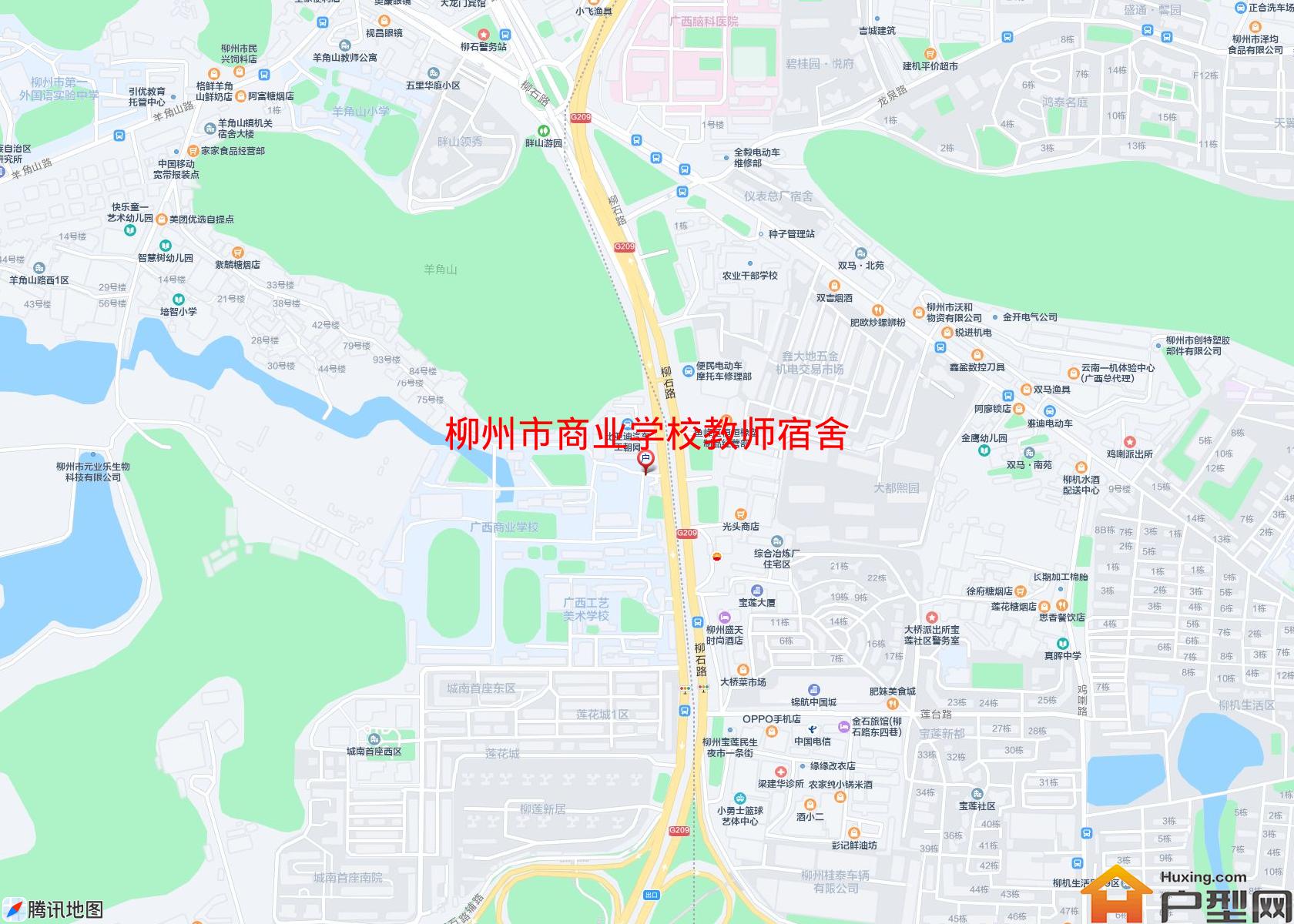 商业学校教师宿舍小区 - 户型网