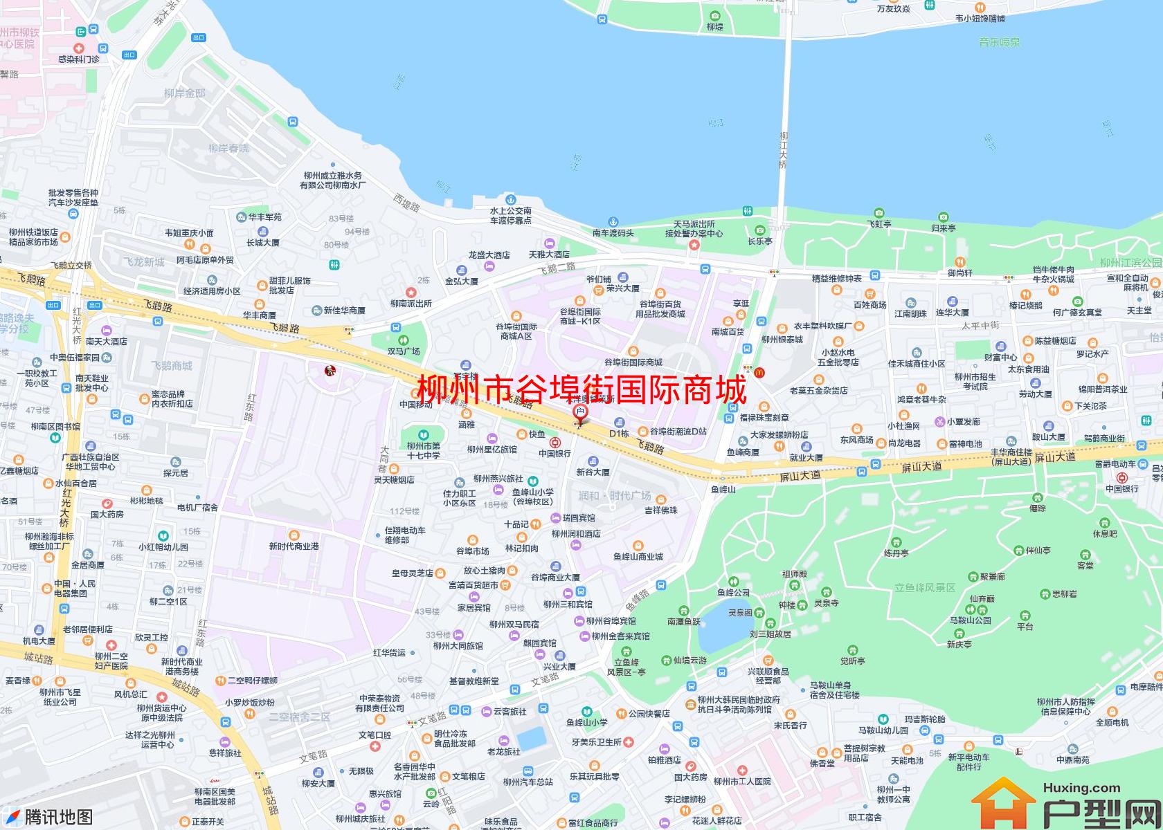 谷埠街国际商城小区 - 户型网