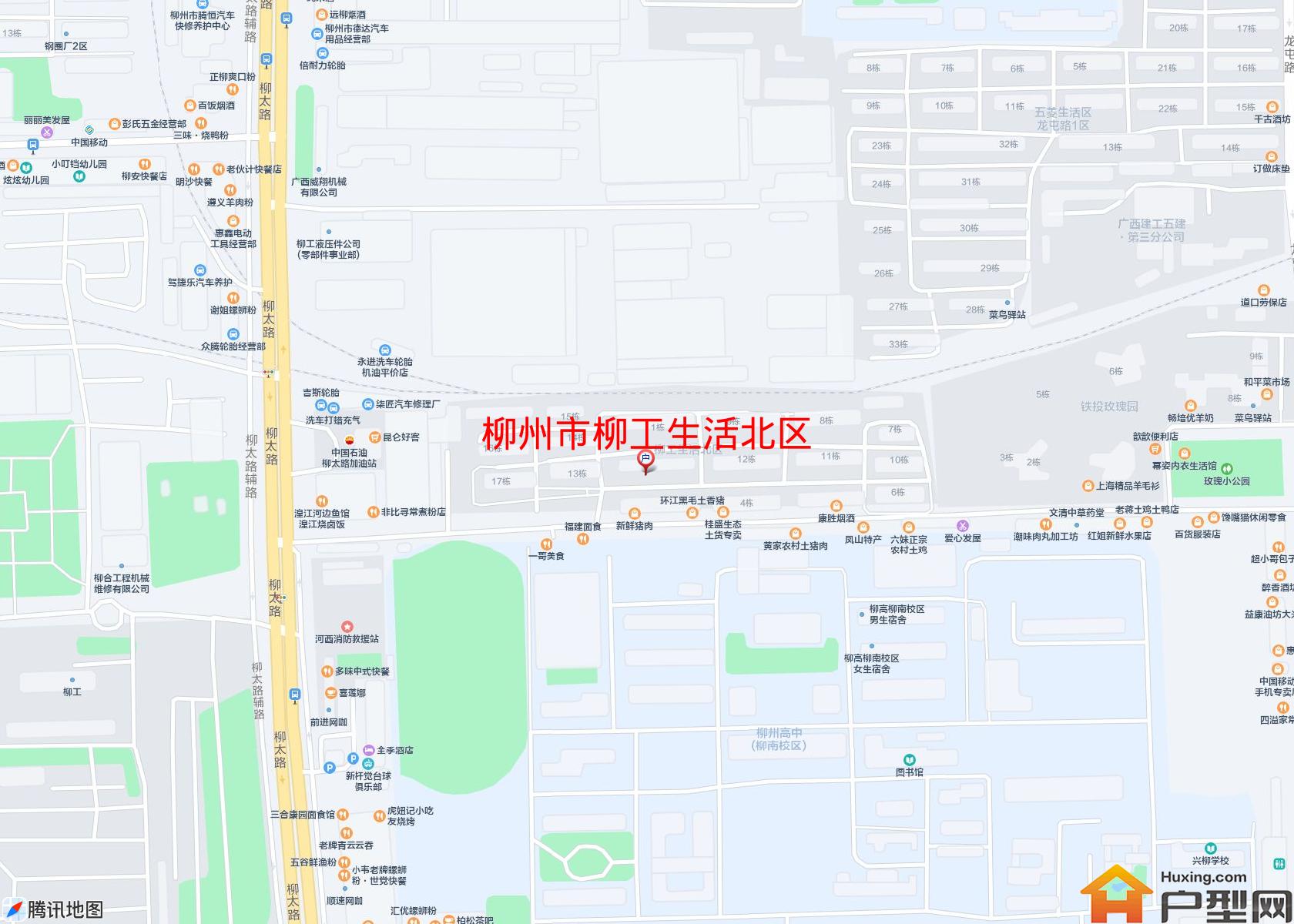 柳工生活北区小区 - 户型网