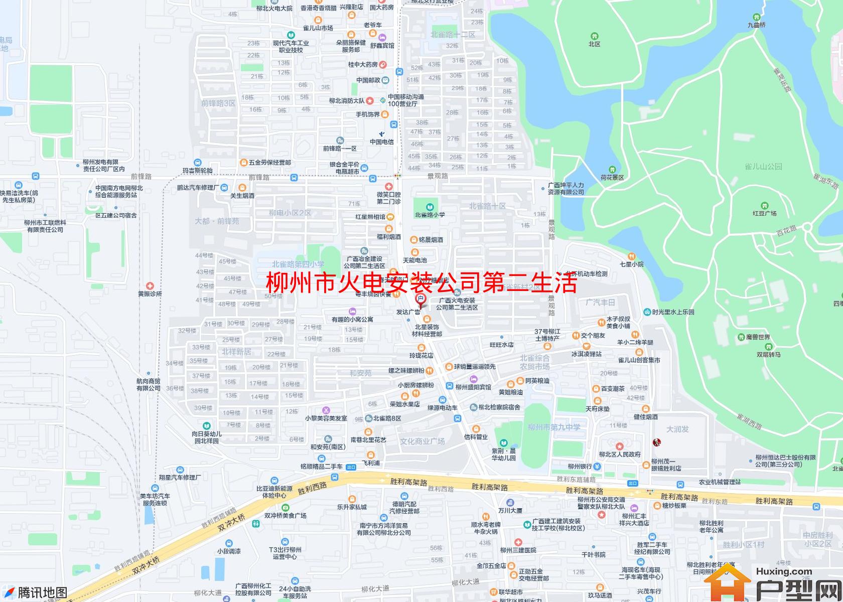 火电安装公司第二生活区小区 - 户型网