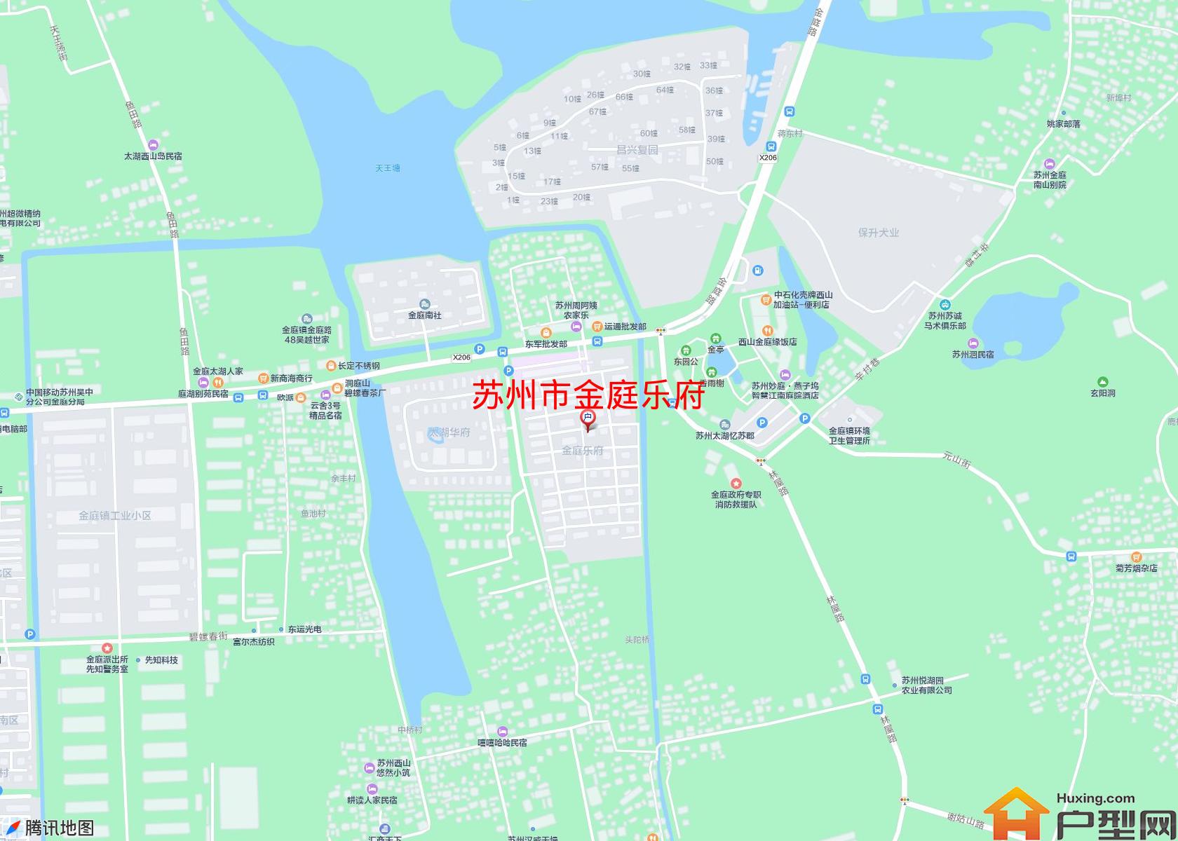 金庭乐府小区 - 户型网