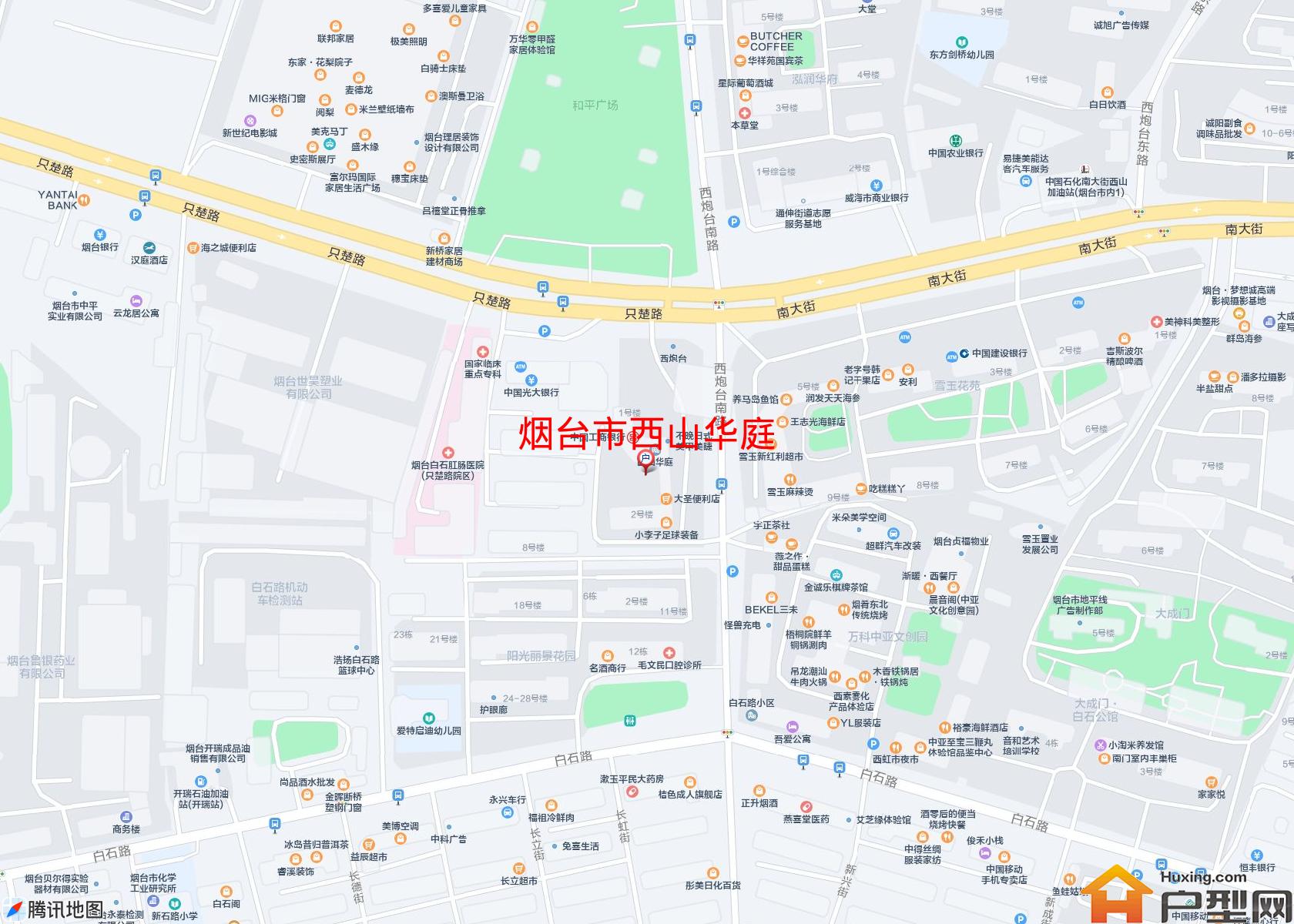 西山华庭小区 - 户型网