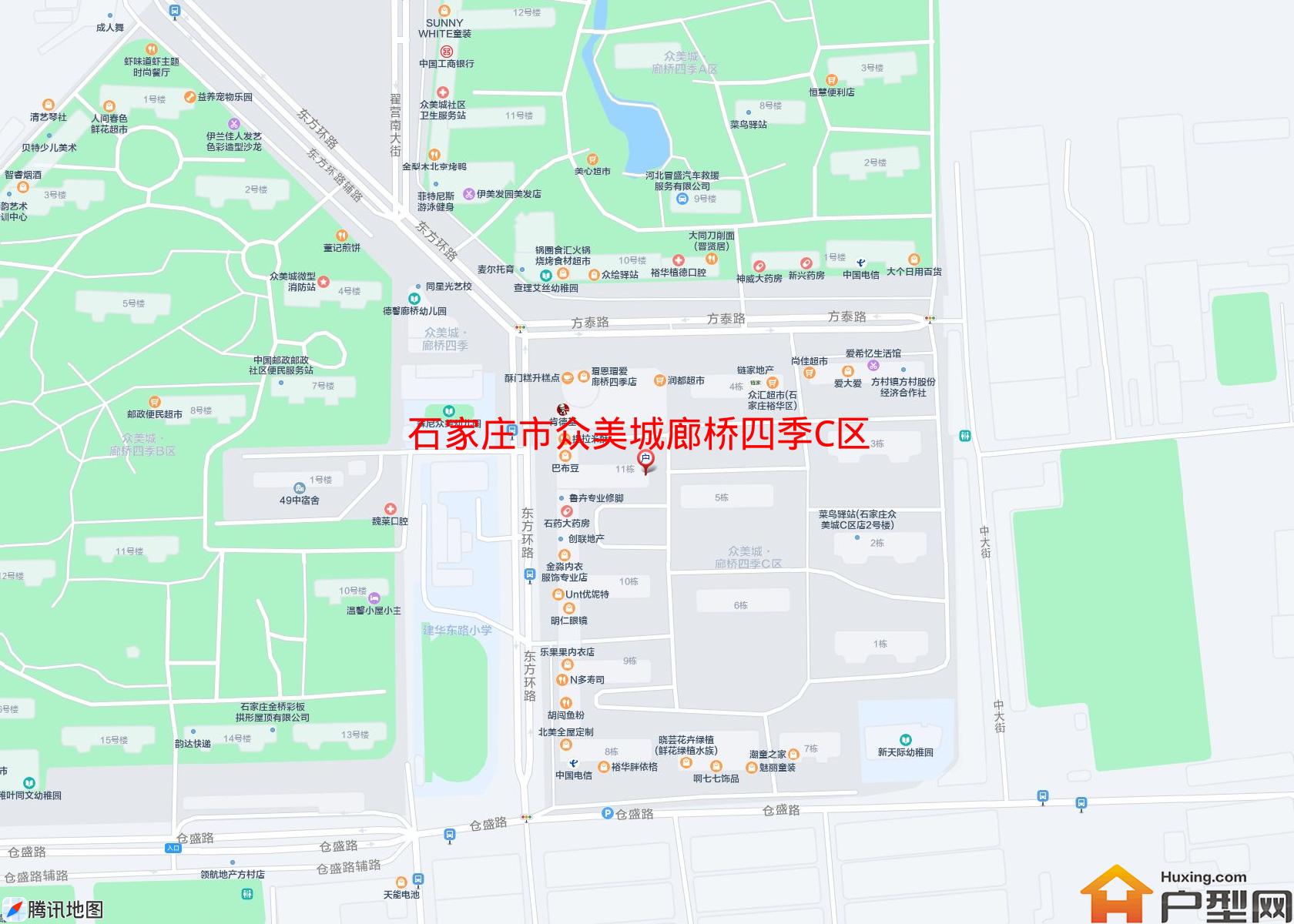 众美城廊桥四季C区小区 - 户型网