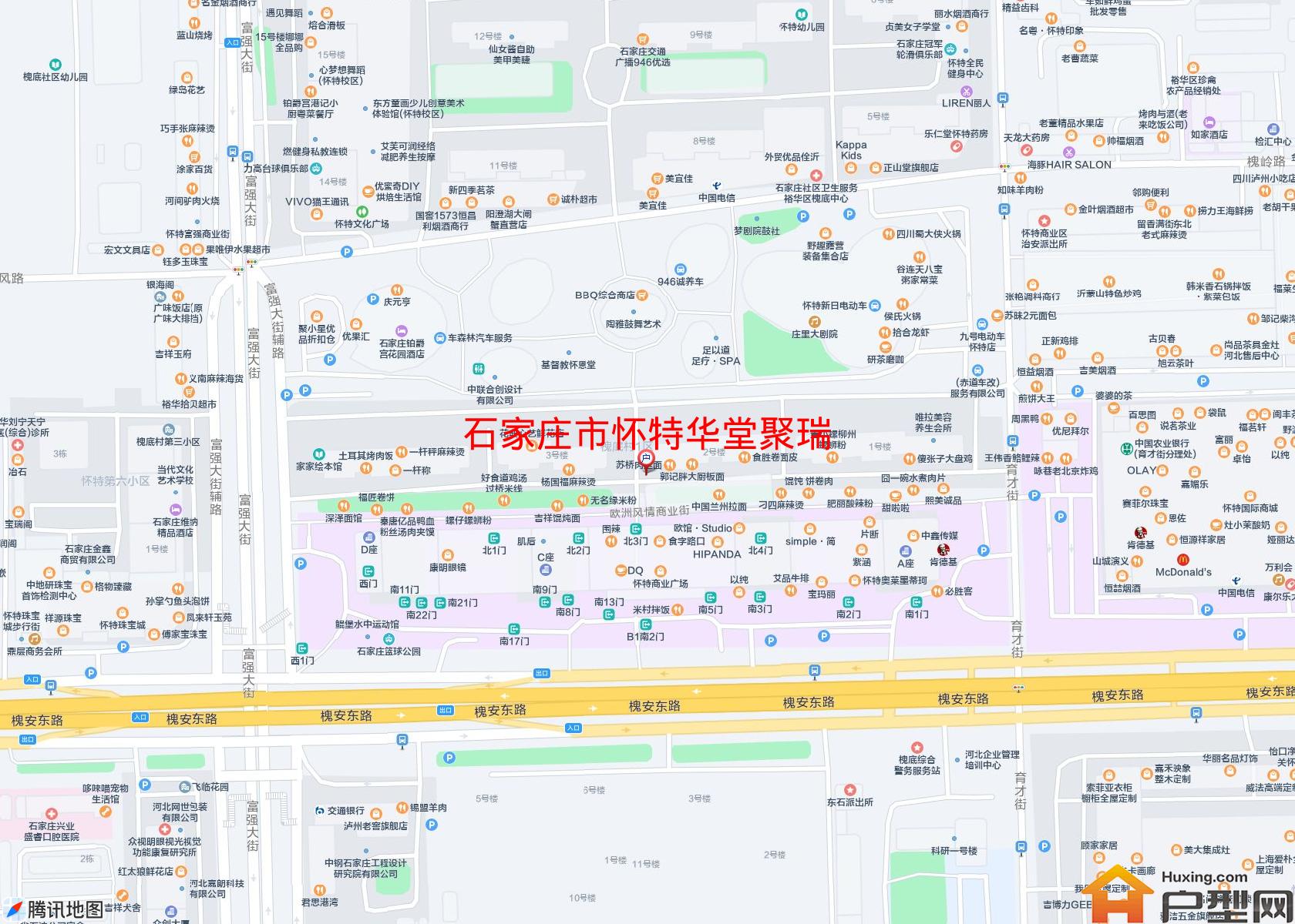 怀特华堂聚瑞小区 - 户型网
