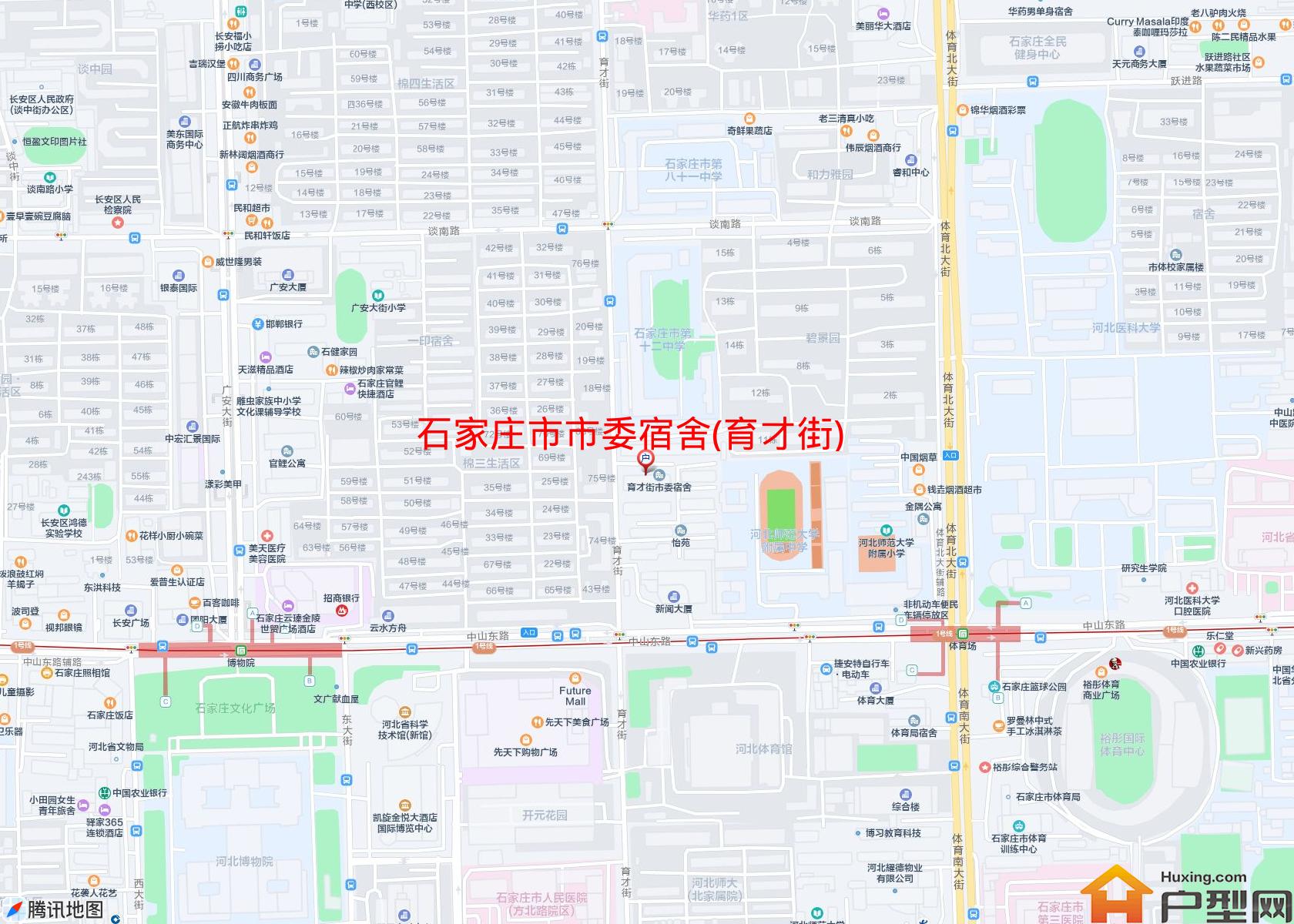 市委宿舍(育才街)小区 - 户型网