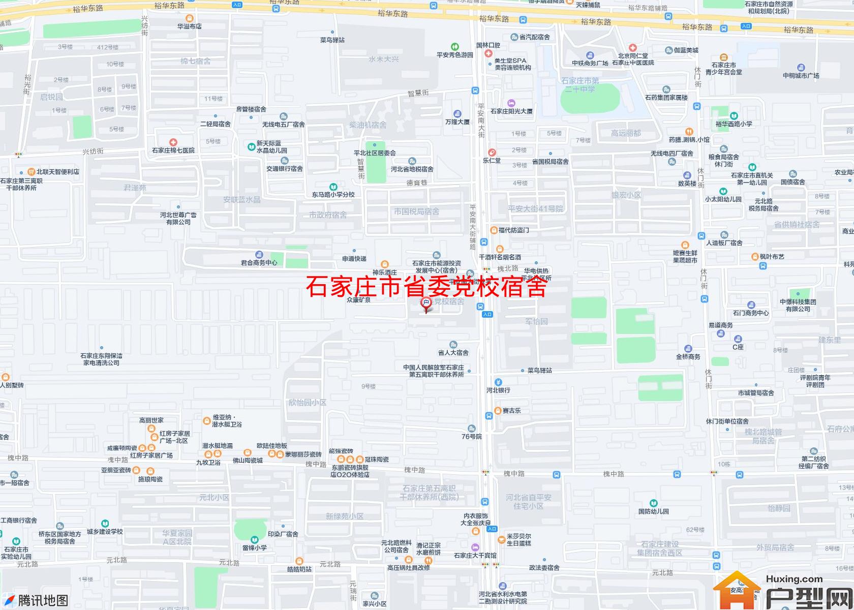 省委党校宿舍小区 - 户型网