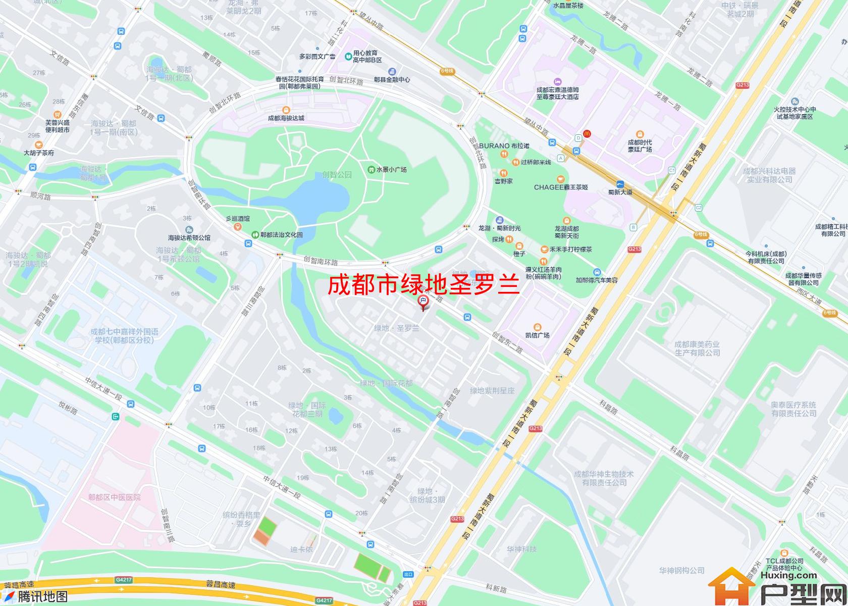 绿地圣罗兰小区 - 户型网