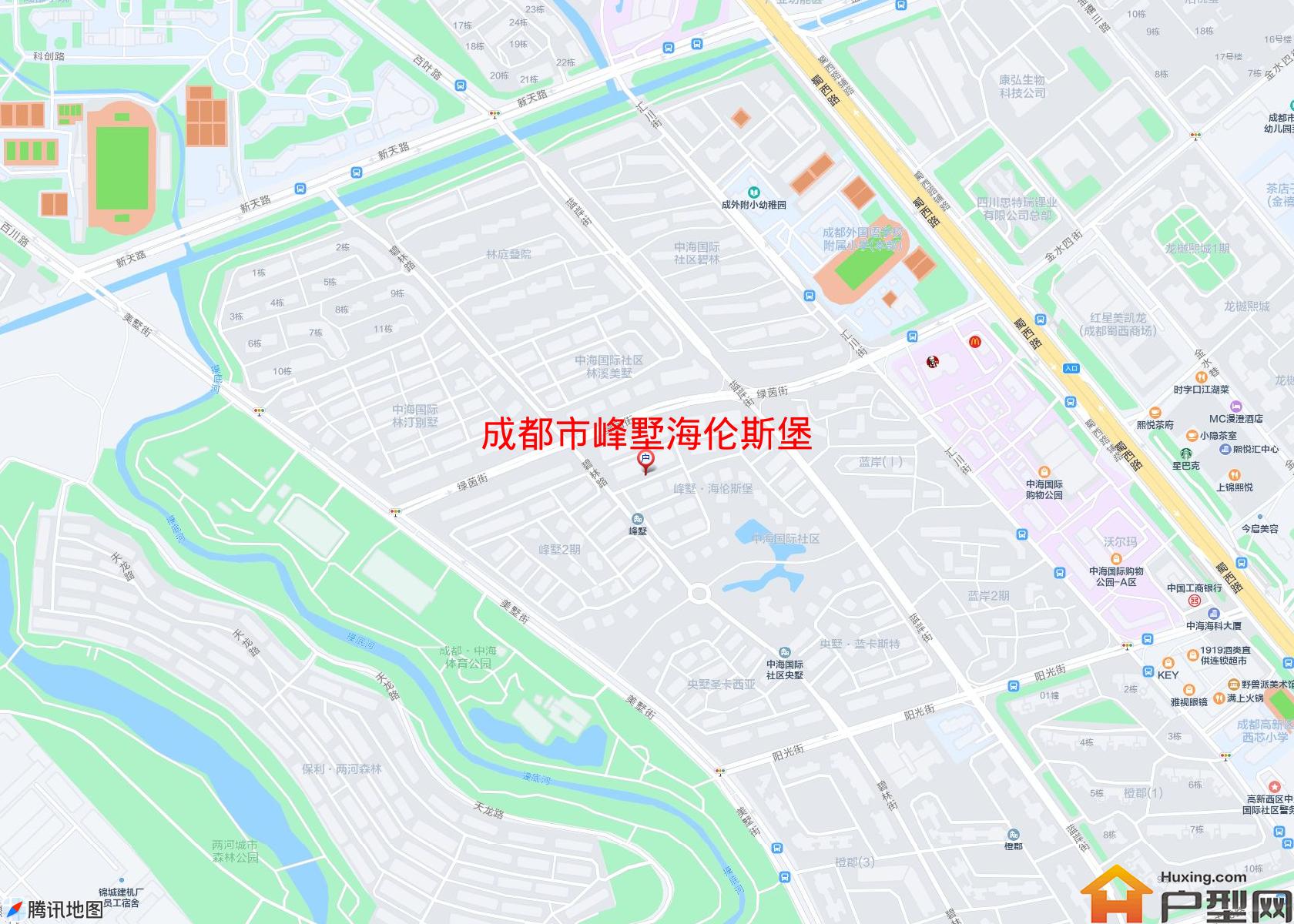 峰墅海伦斯堡小区 - 户型网