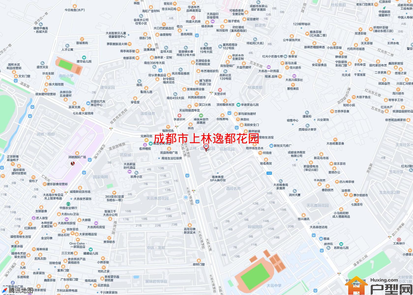 上林逸都花园小区 - 户型网