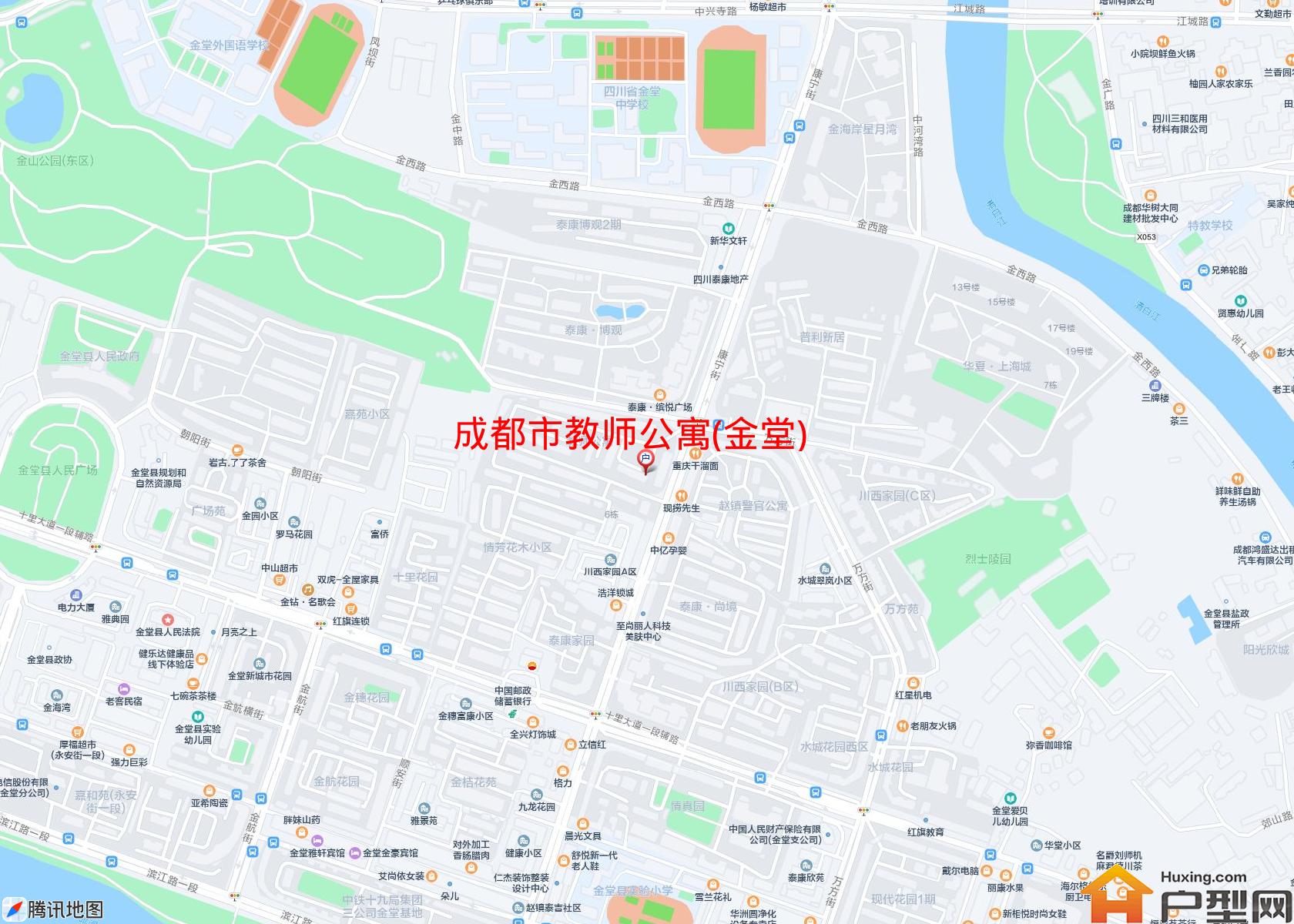 教师公寓(金堂)小区 - 户型网